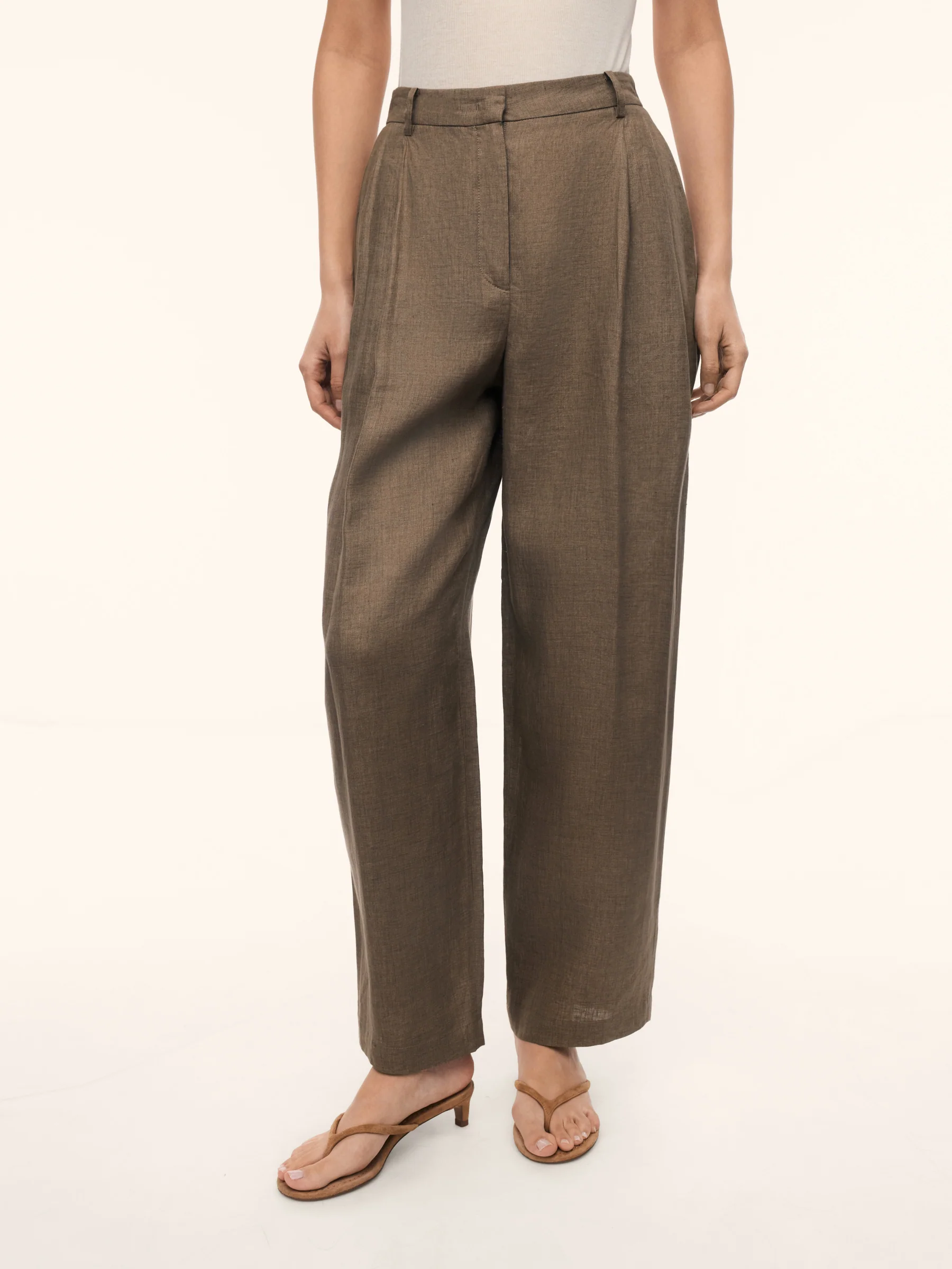 Affogato linen trousers - Image 3