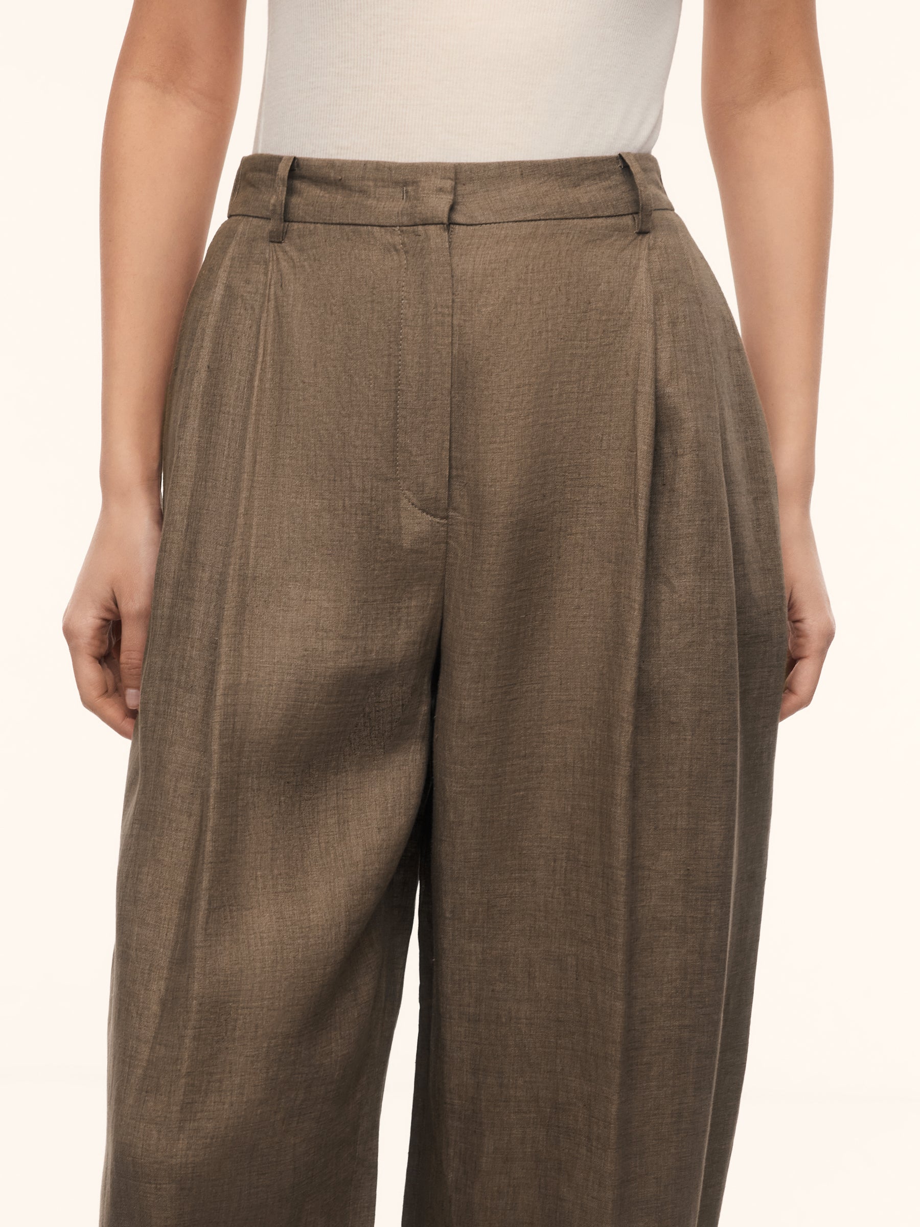 Affogato linen trousers - Image 4