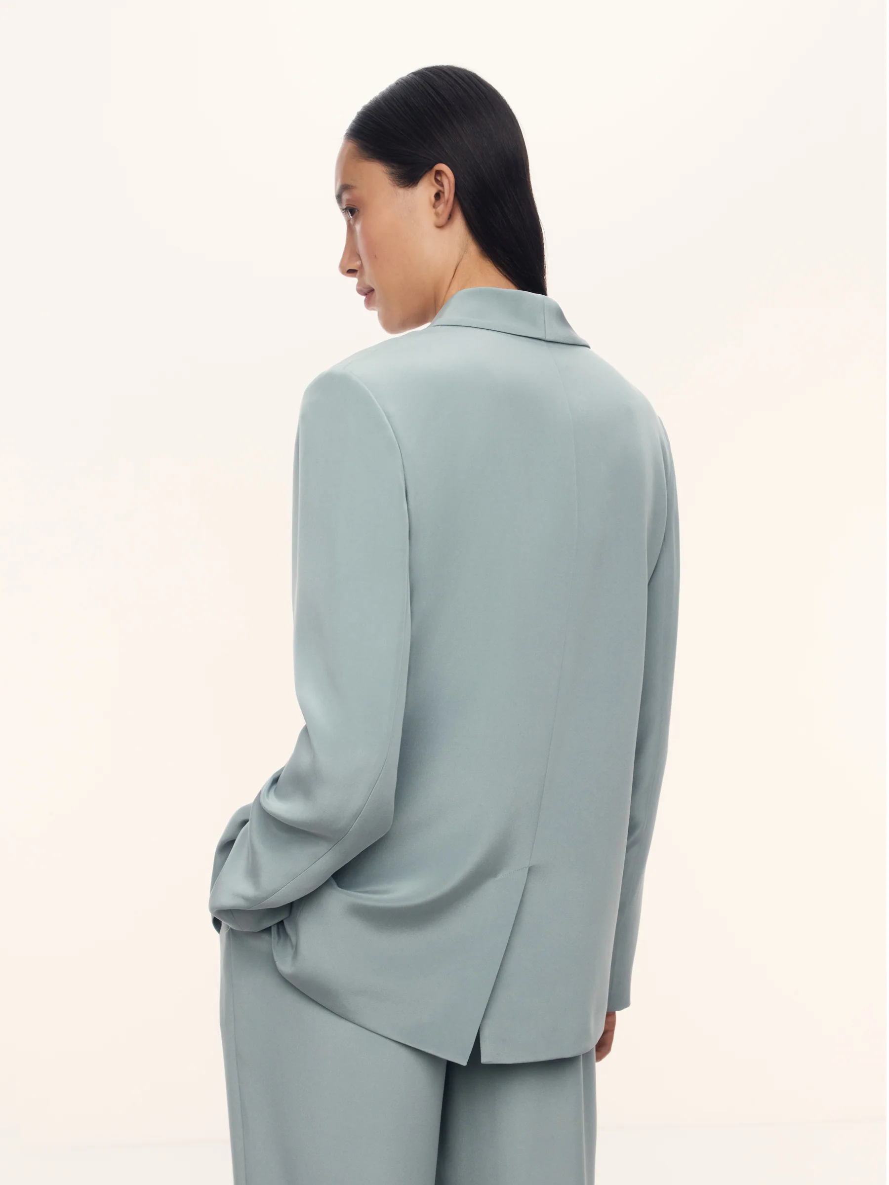 Alice Blue silk blazer - Image 6
