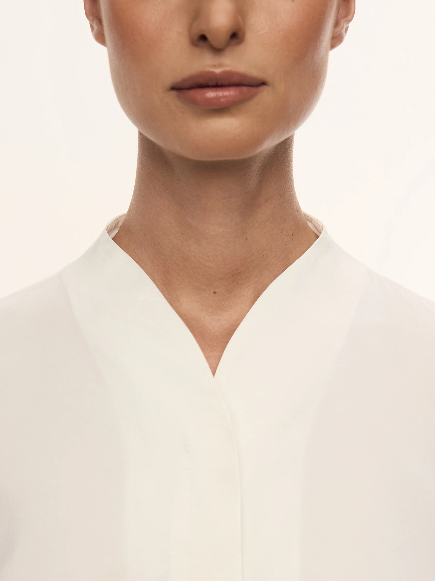 Ecru silk blouse - Image 4