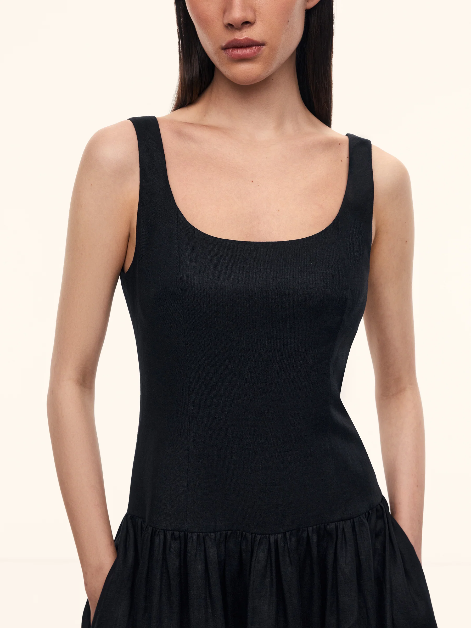 Antoinette linen dress - Image 4