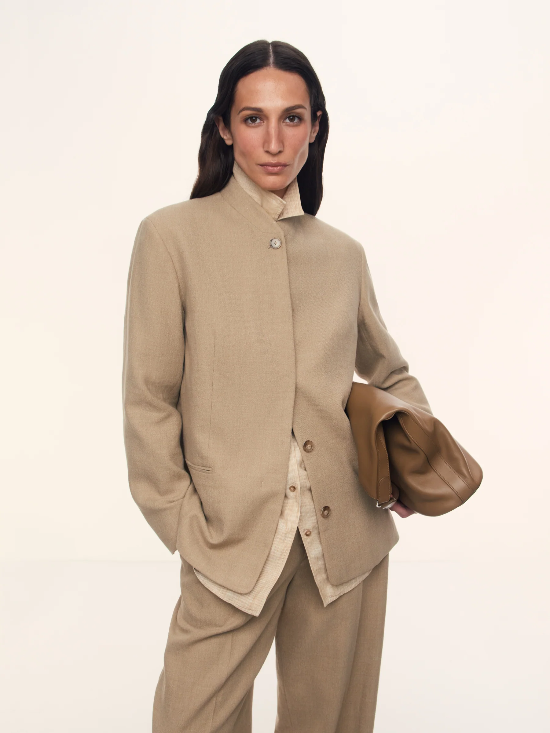 Arcade linen jacket