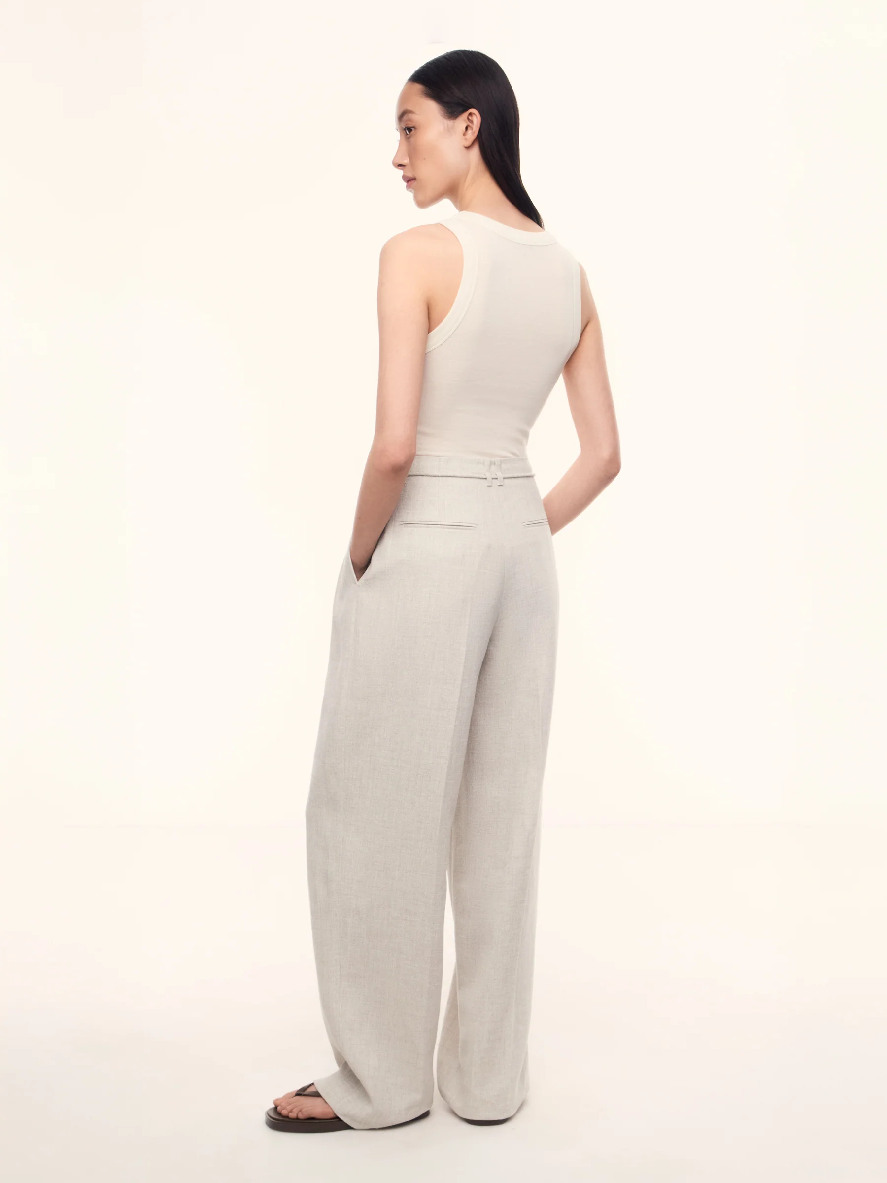 Arcade linen trousers - Image 5