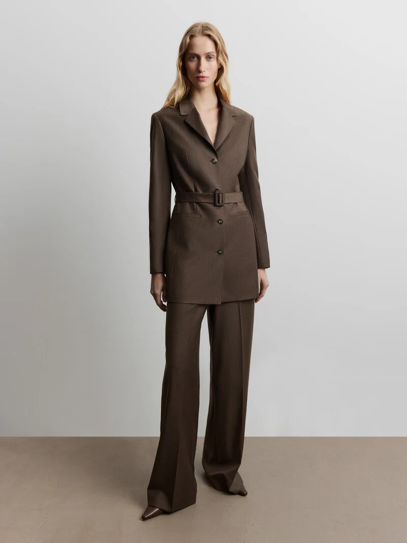 Belted wool blazer - Image 2