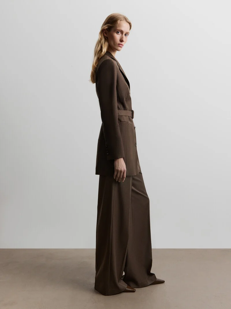 Belted wool blazer - Image 3