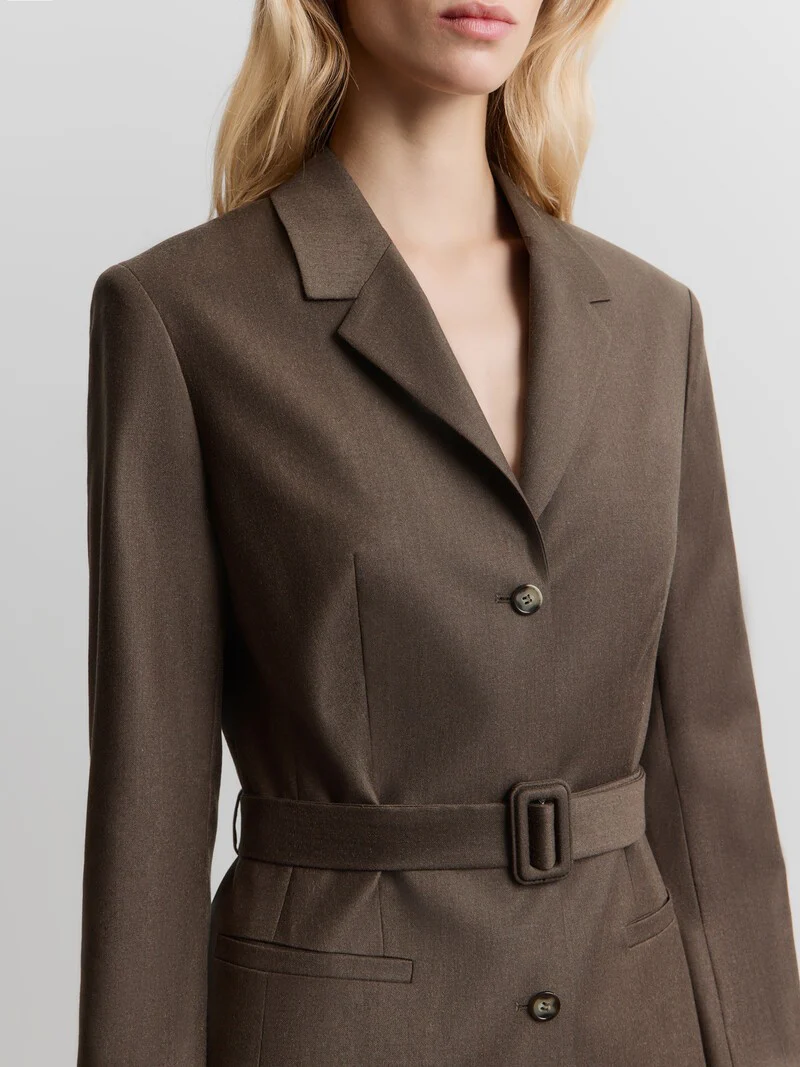 Belted wool blazer - Image 4
