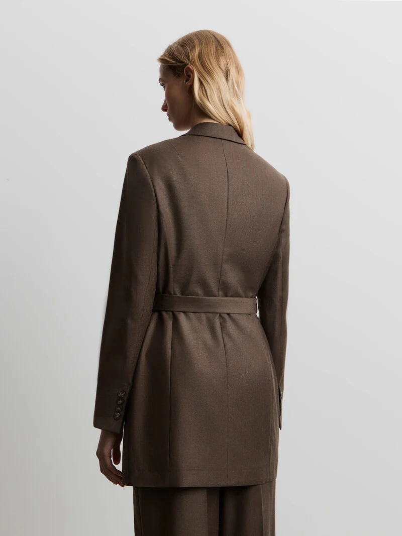 Belted wool blazer - Image 5