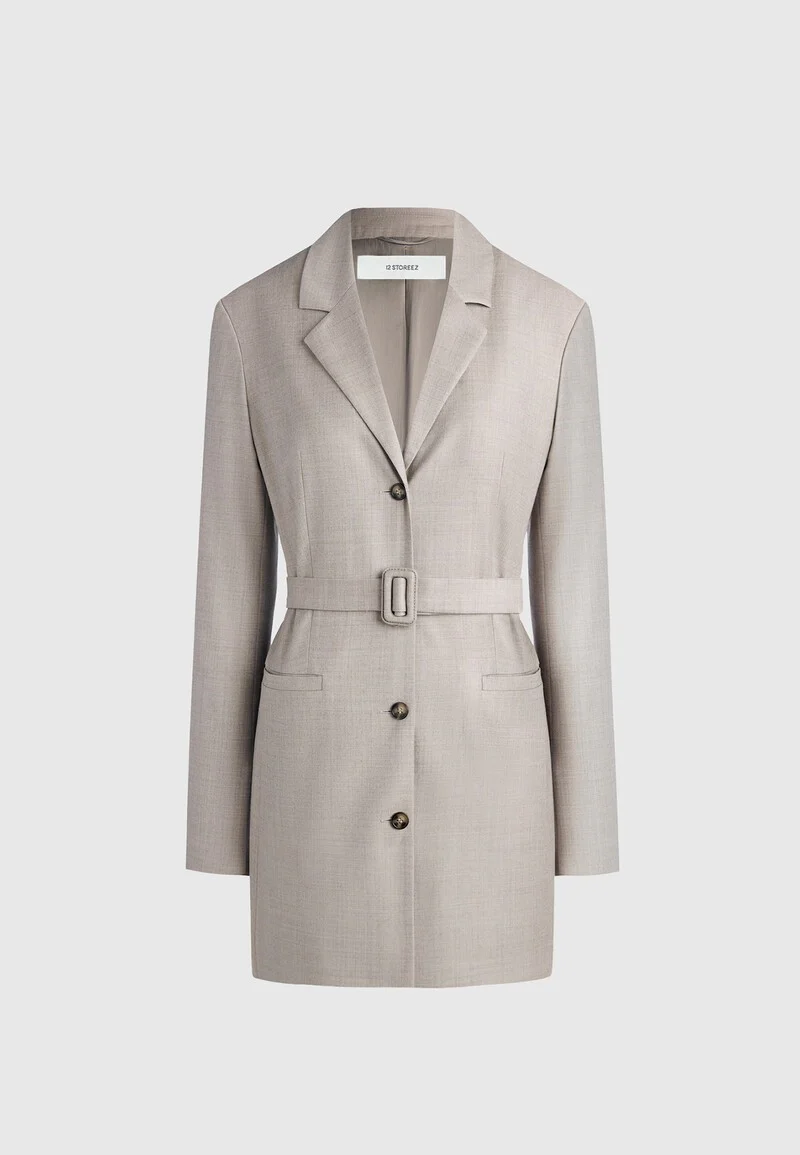 Belted wool blazer - Image 5