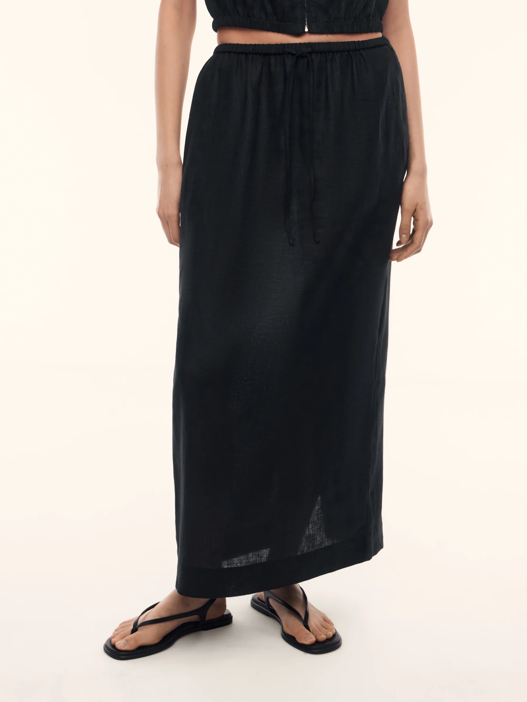 Bessette linen skirt - Image 3