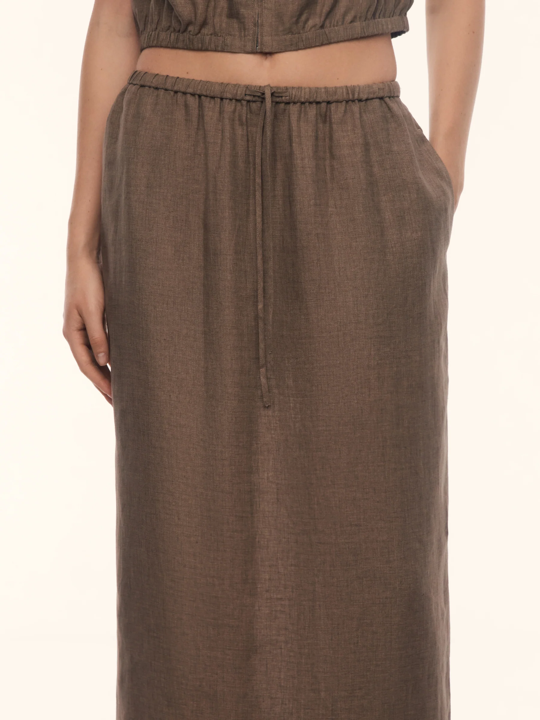Bessette linen skirt - Image 4
