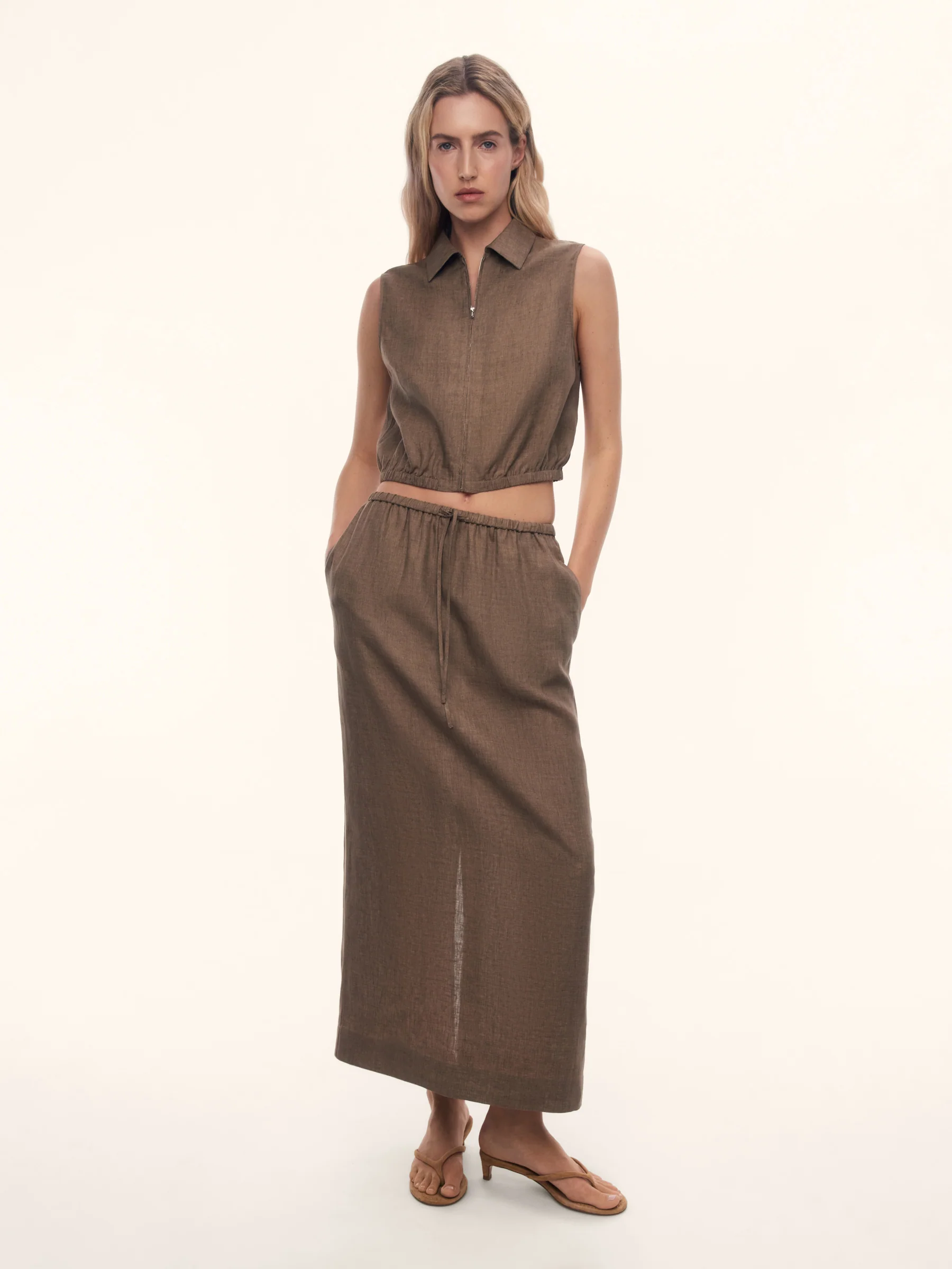 Bessette linen top - Image 2