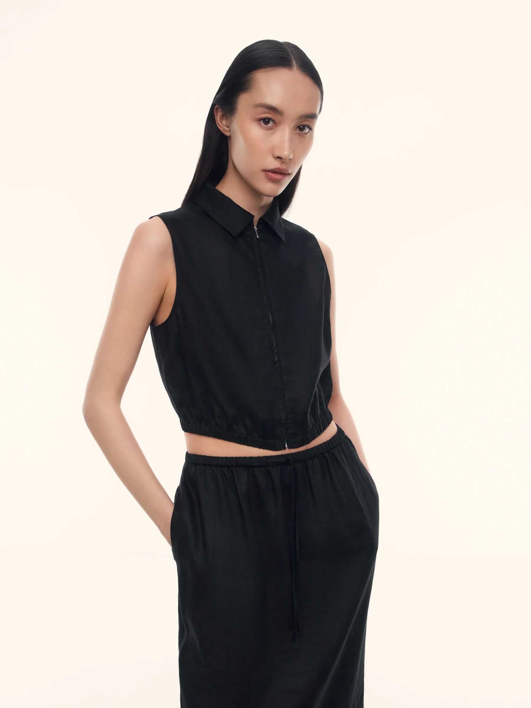 Bessette linen top