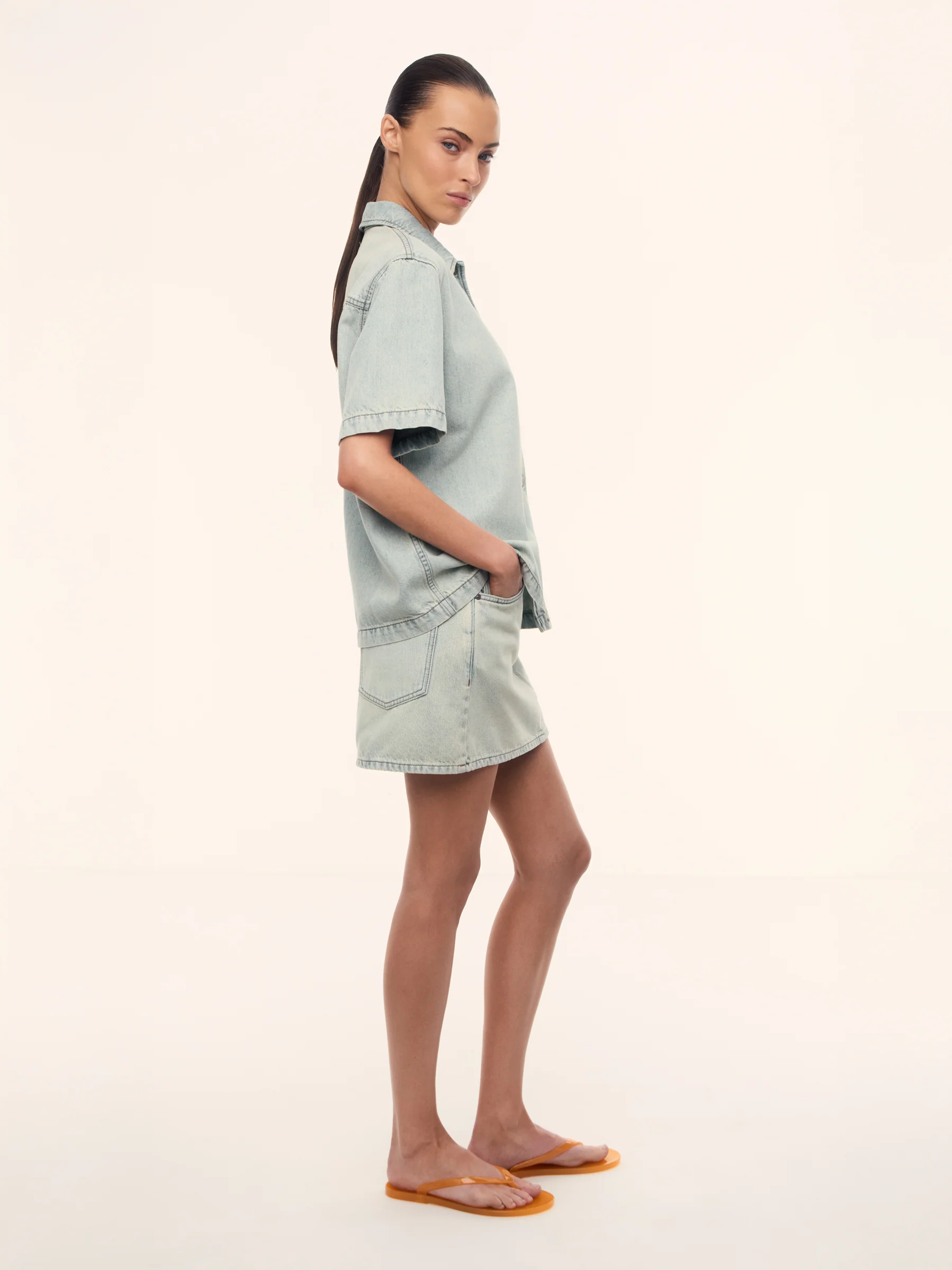 Beverly Hills denim skirt - Image 2