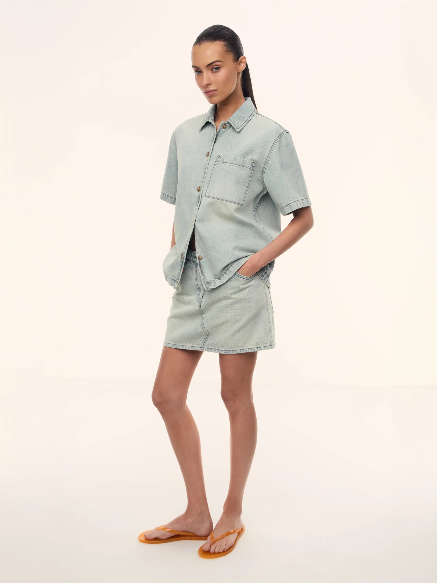 Bowling denim shirt - Image 2