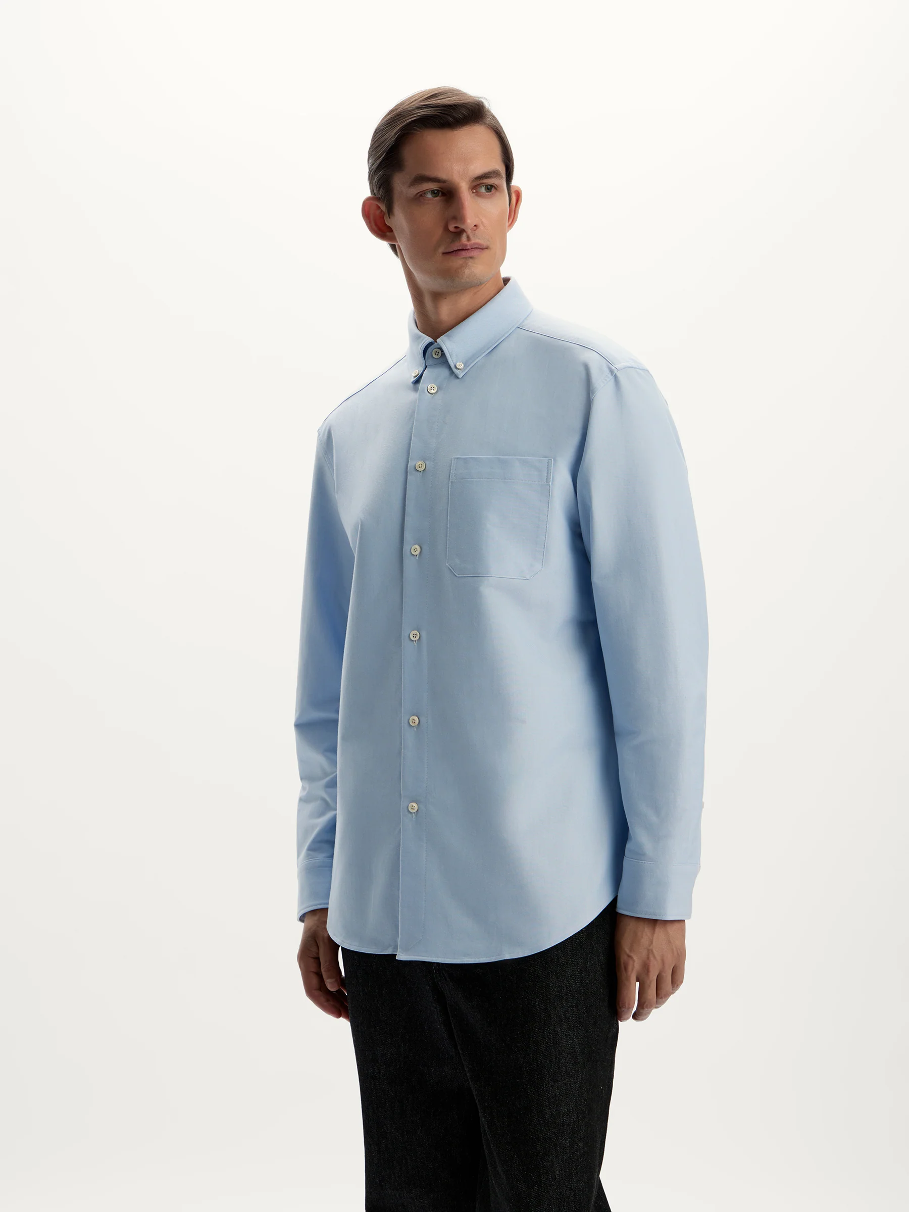 Brushed cotton shirt