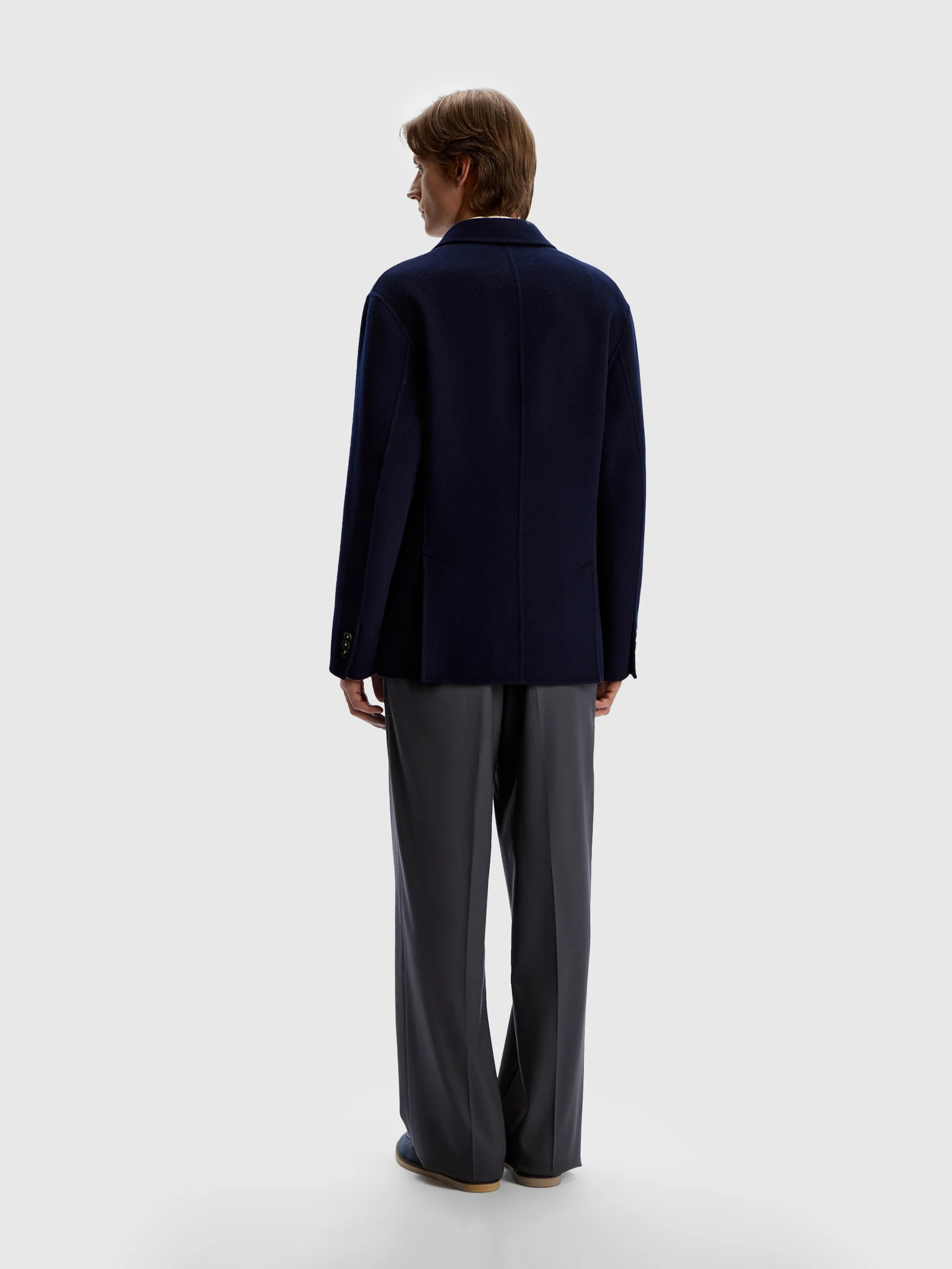 Buckle-detail wool trousers - Image 6