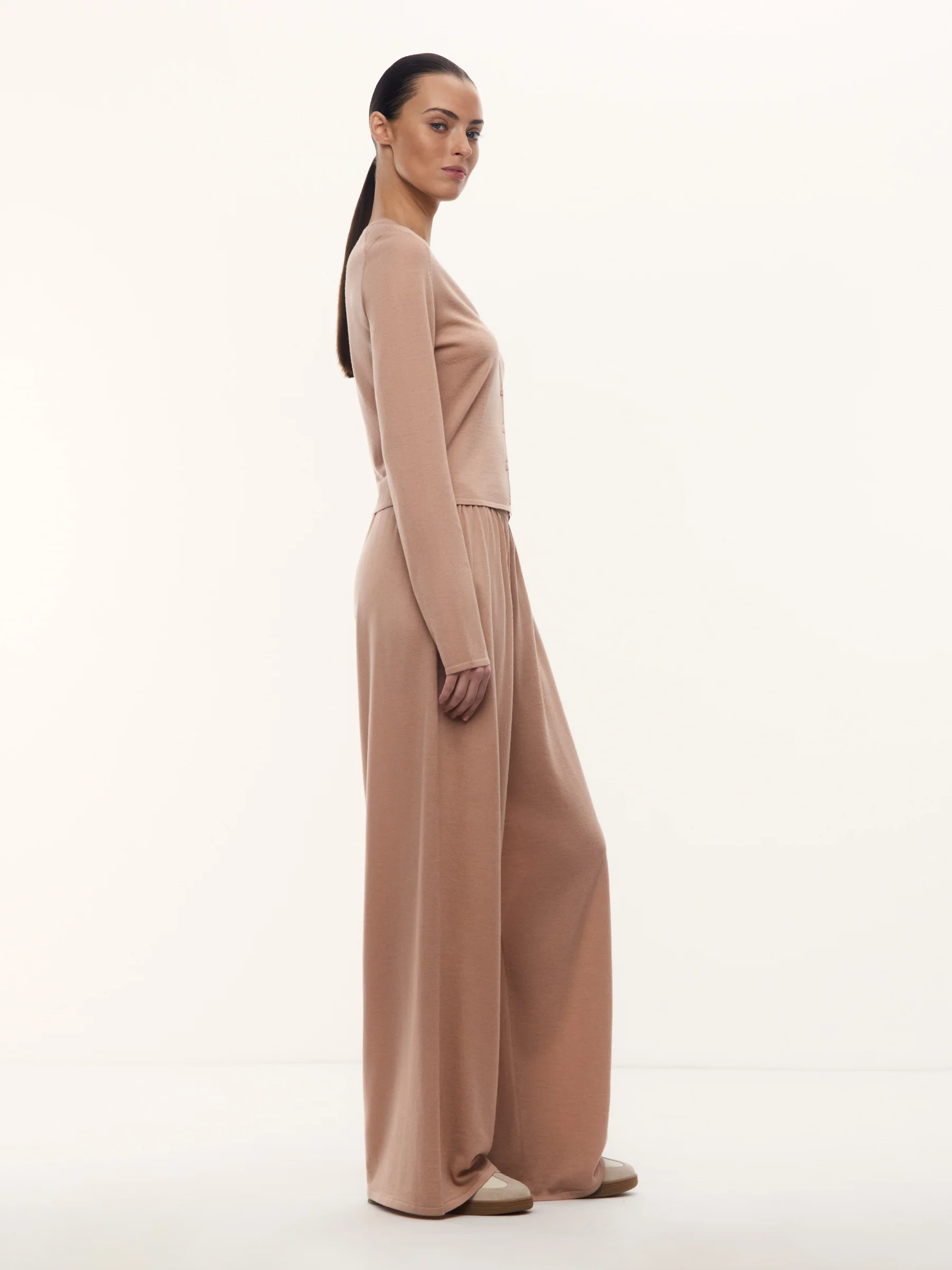 Camelia merino-silk cardigan - Image 3