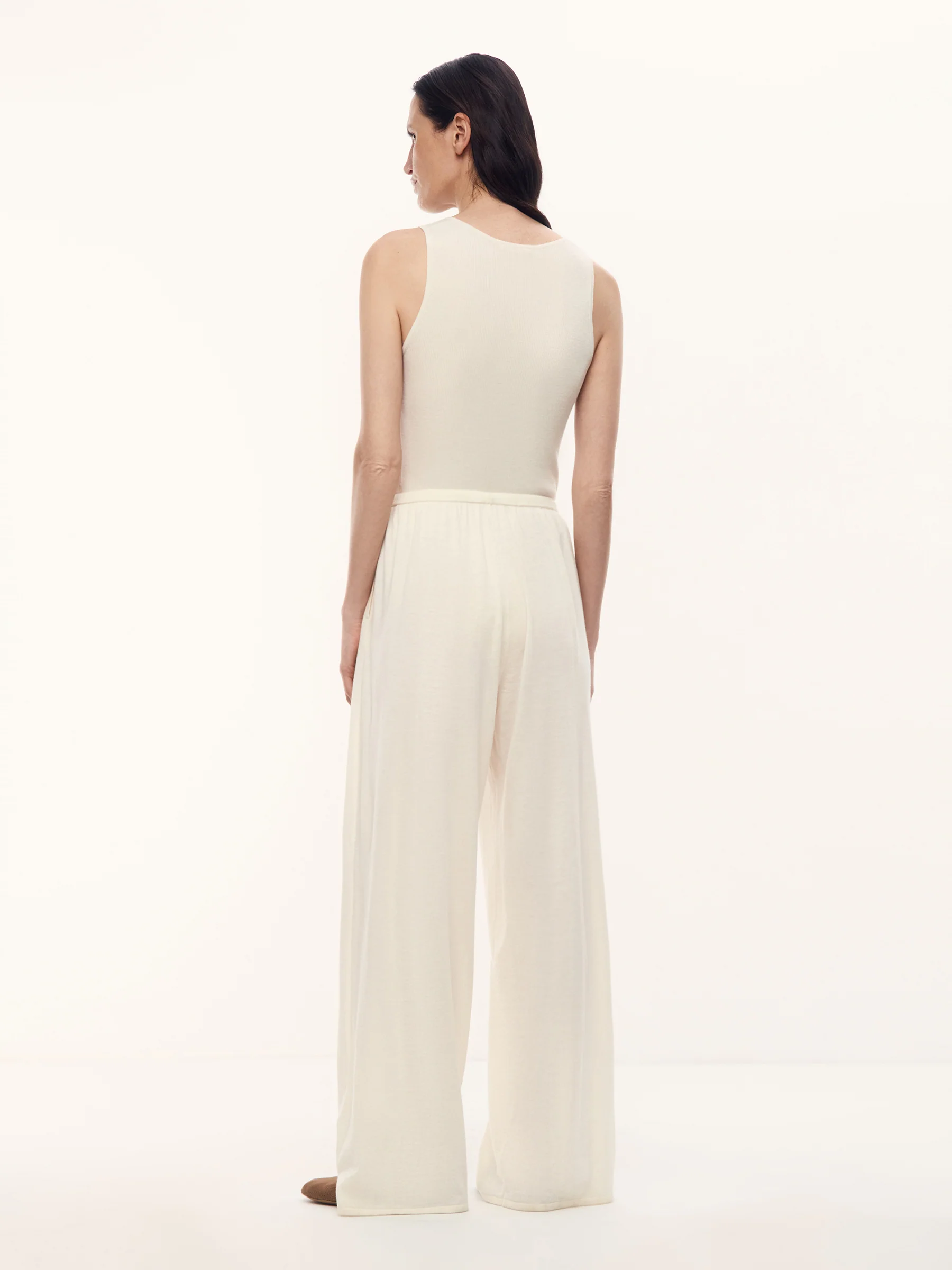 Camelia merino-silk trousers - Image 5