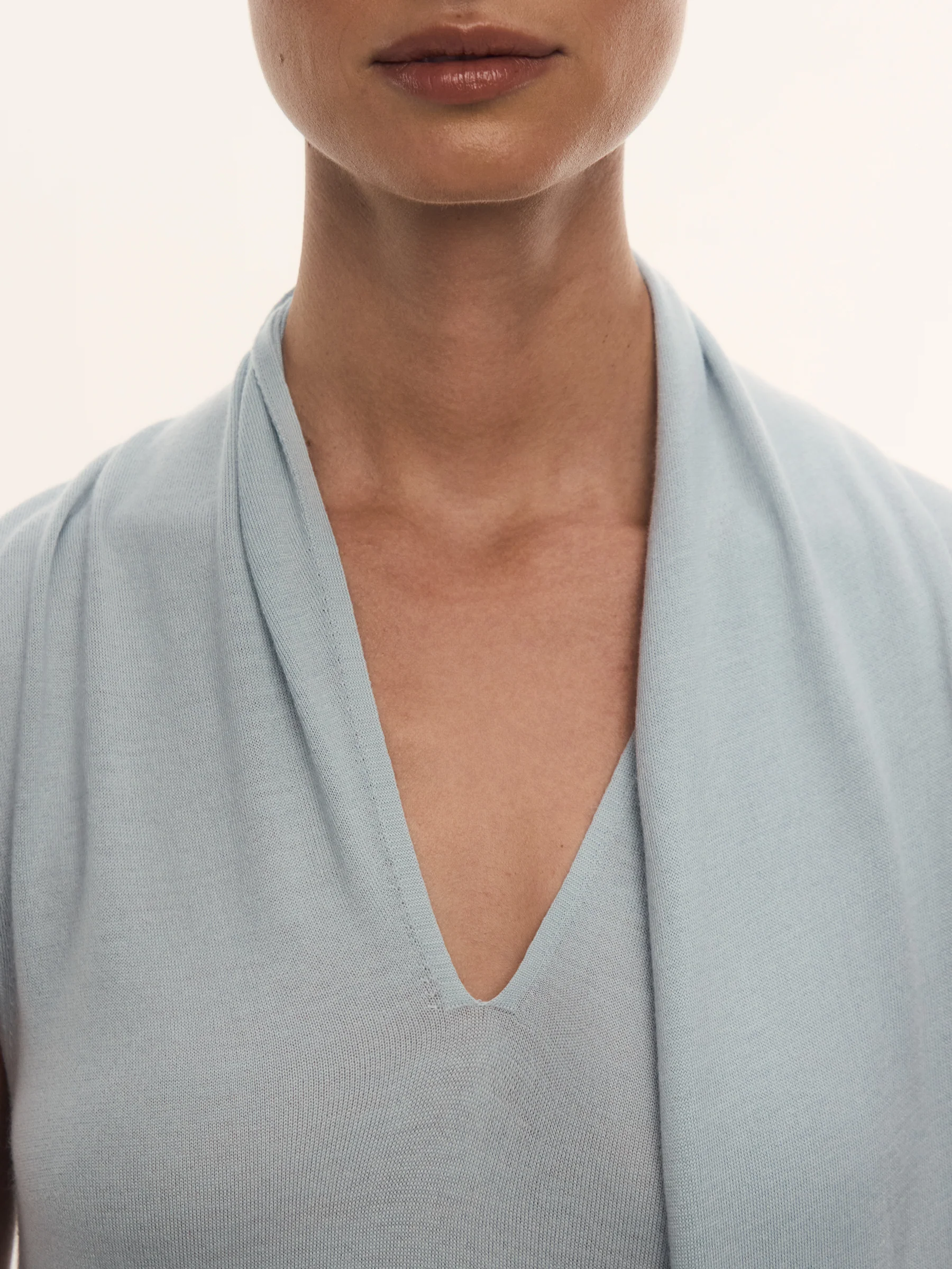 Carolyn merino-silk dress - Image 4