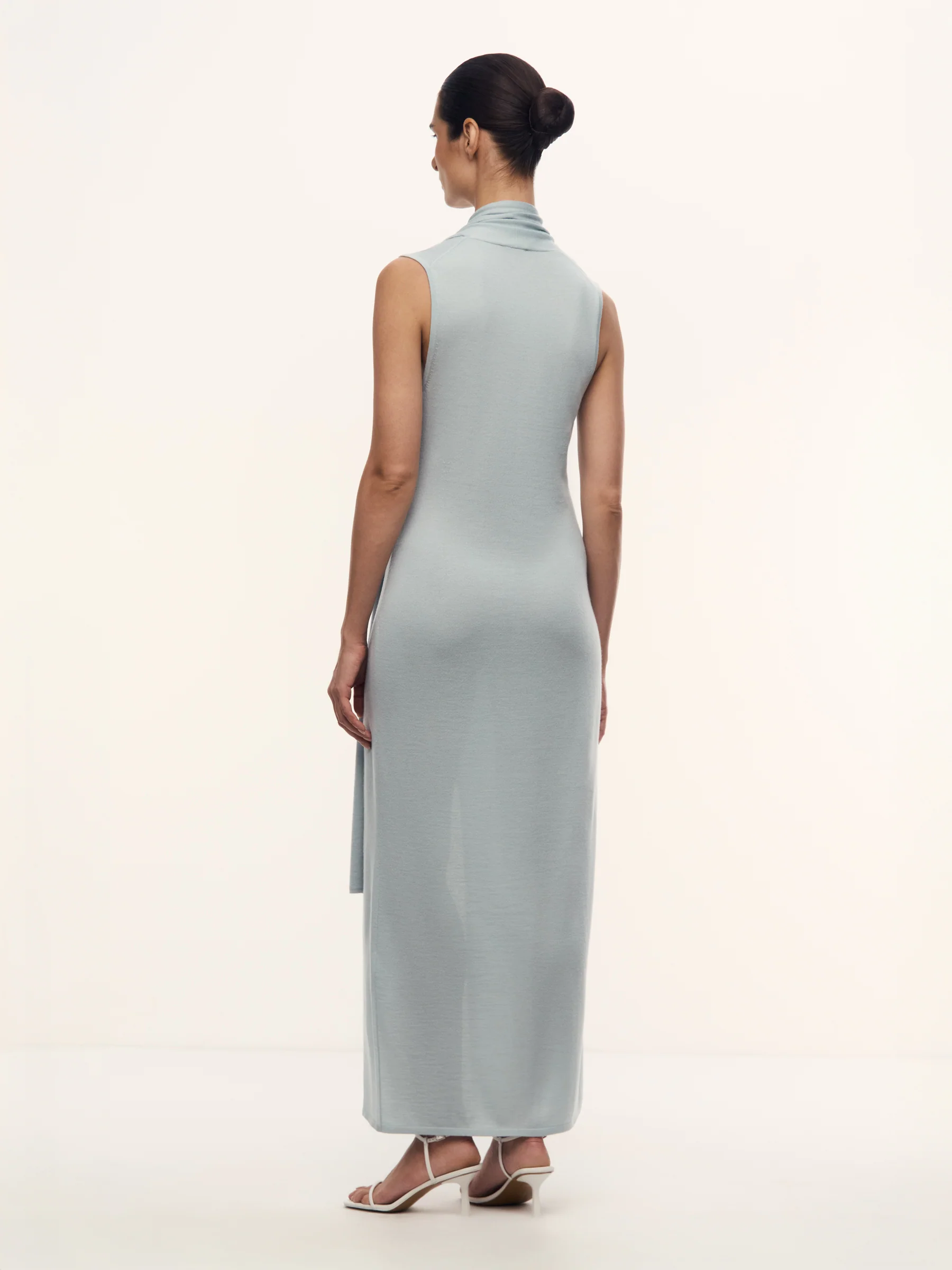 Carolyn merino-silk dress - Image 5
