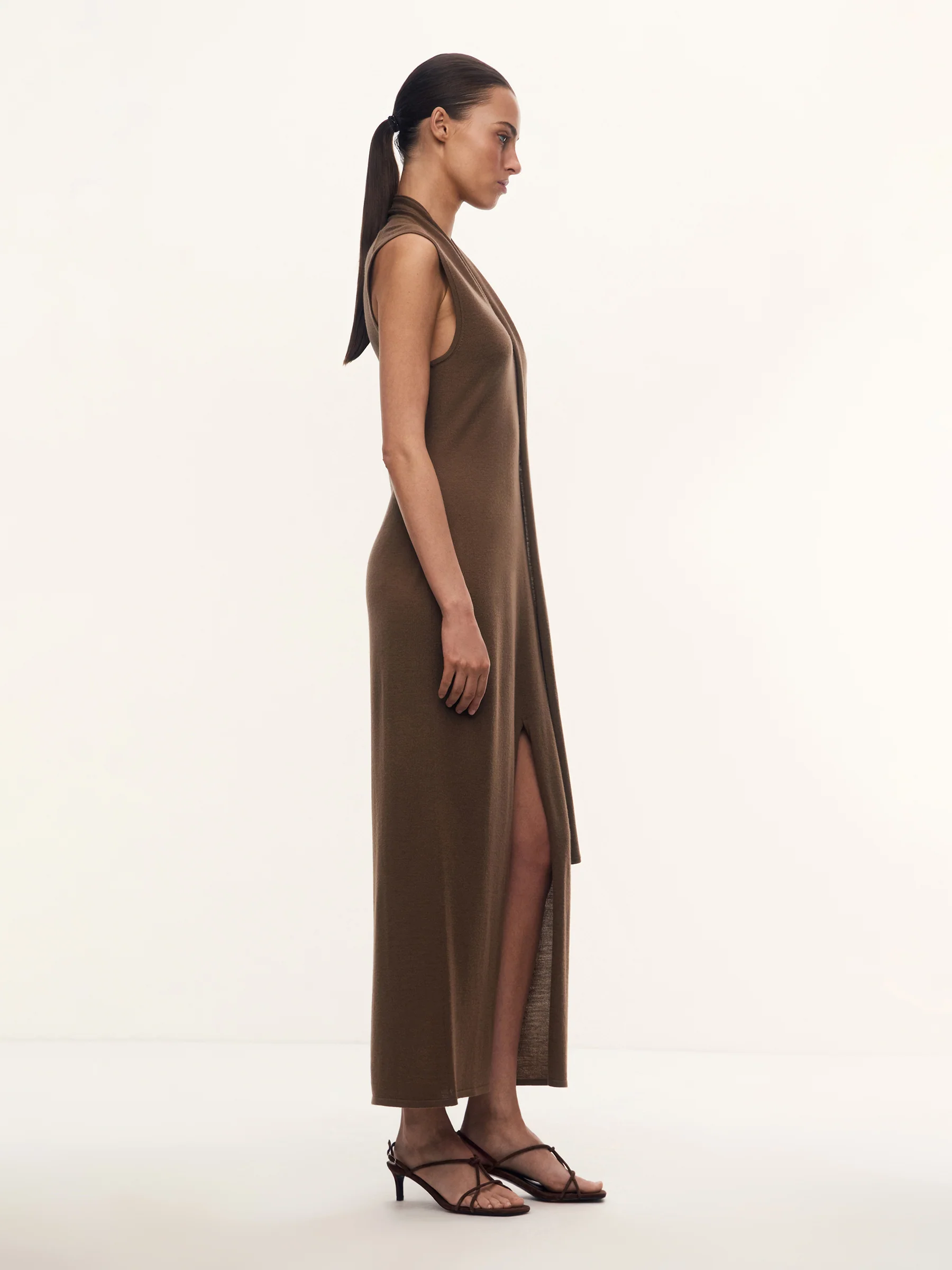 Carolyn merino-silk dress - Image 2