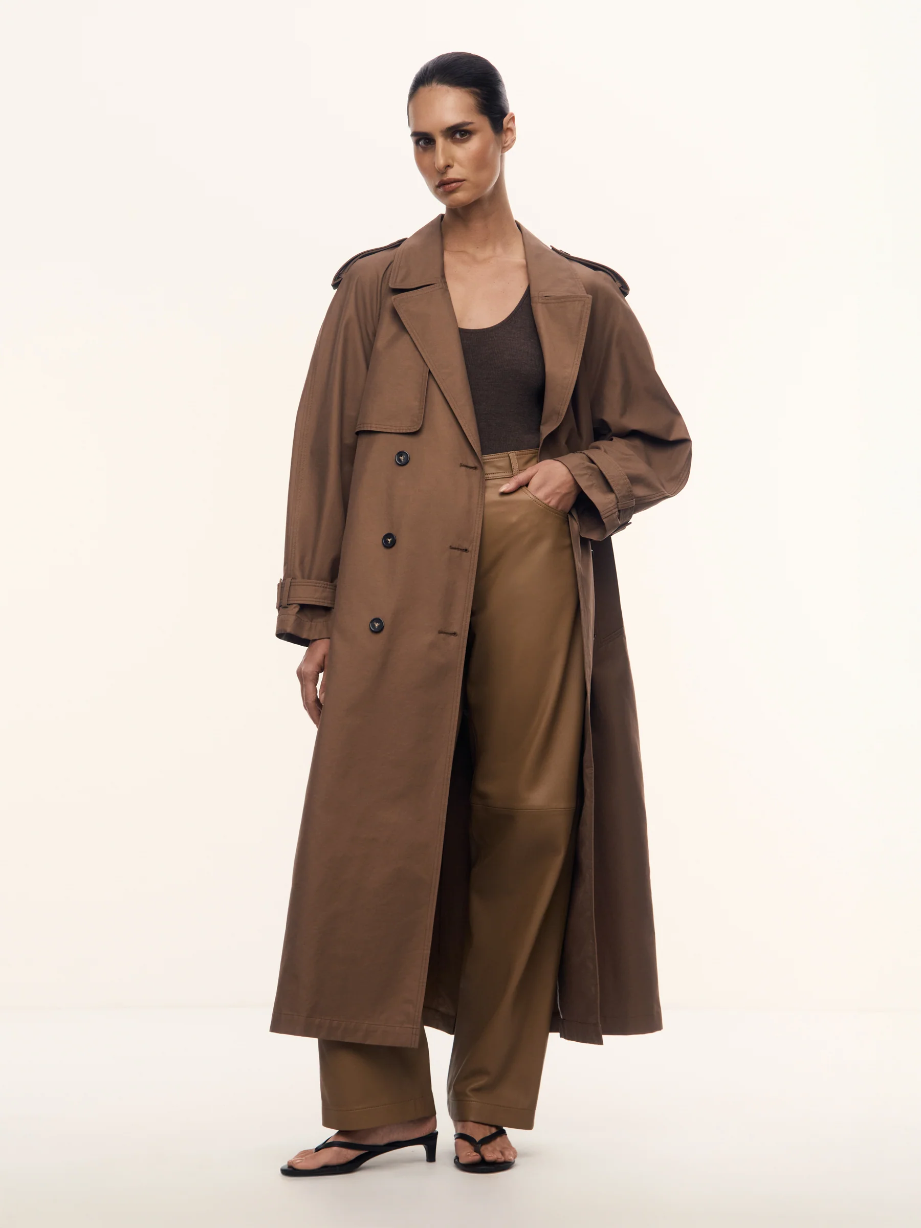 Casablanca trench coat