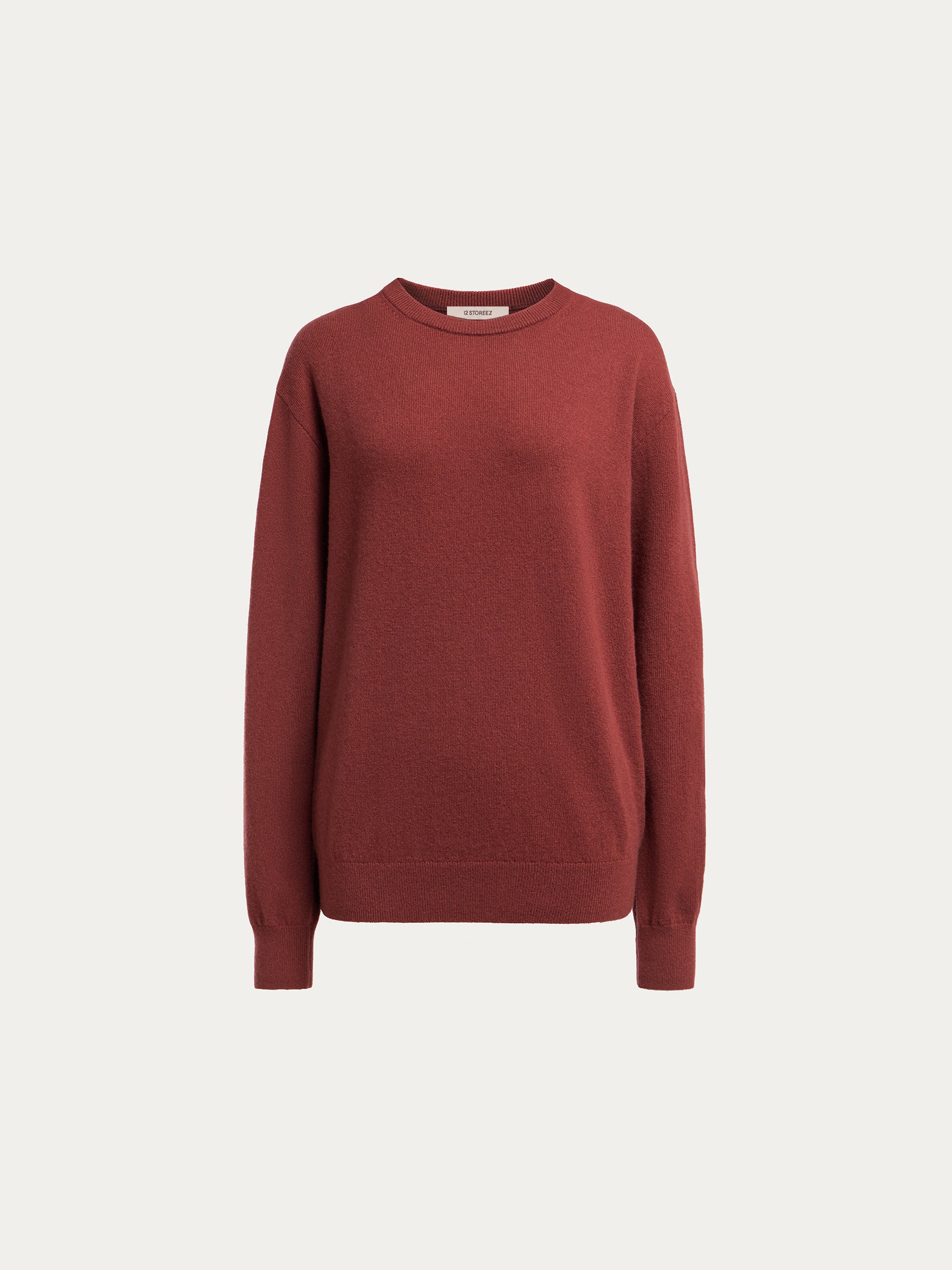 Cashmere crew neck jumper - Image 6