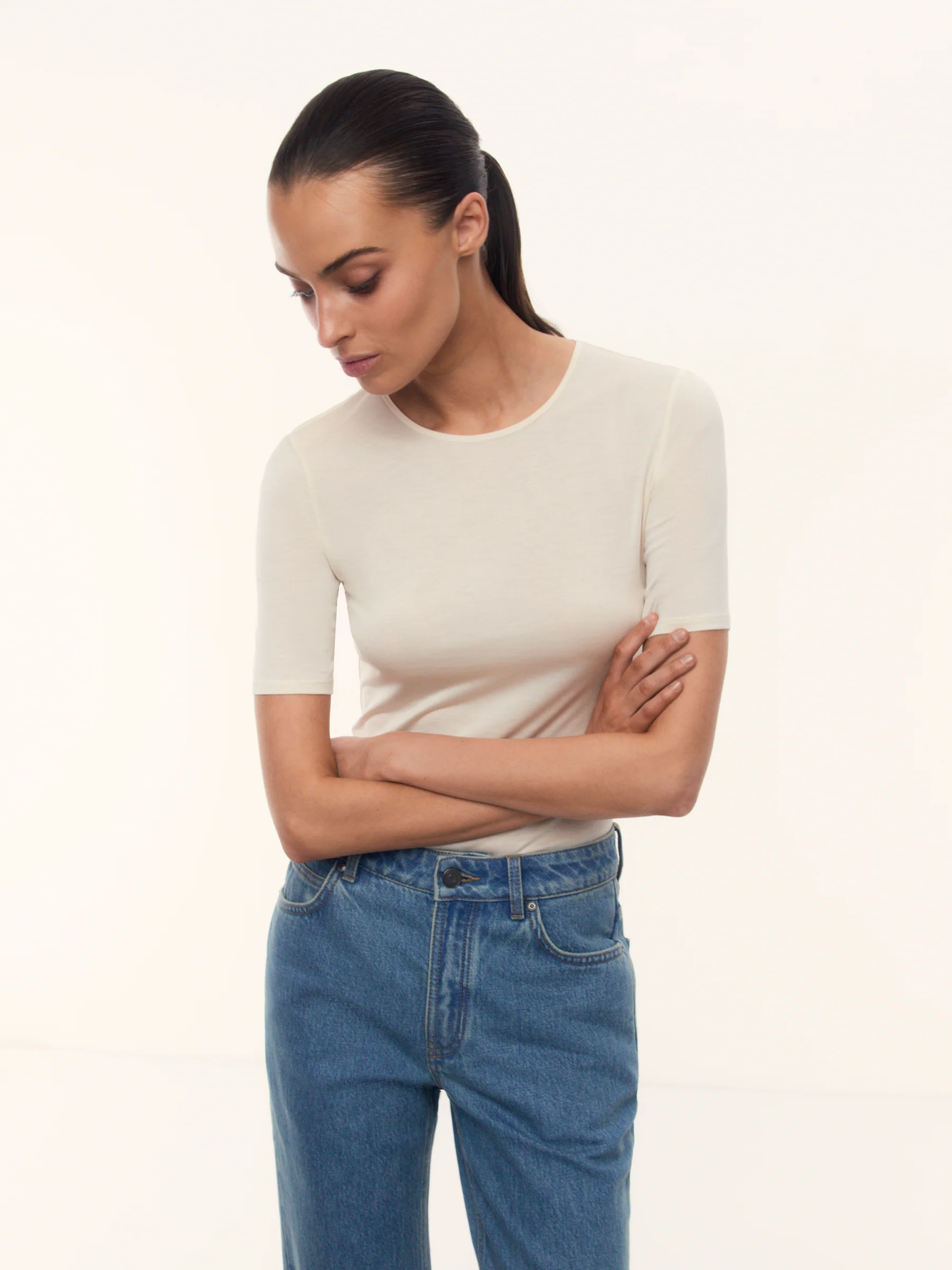 Cassiopeia silk T-shirt