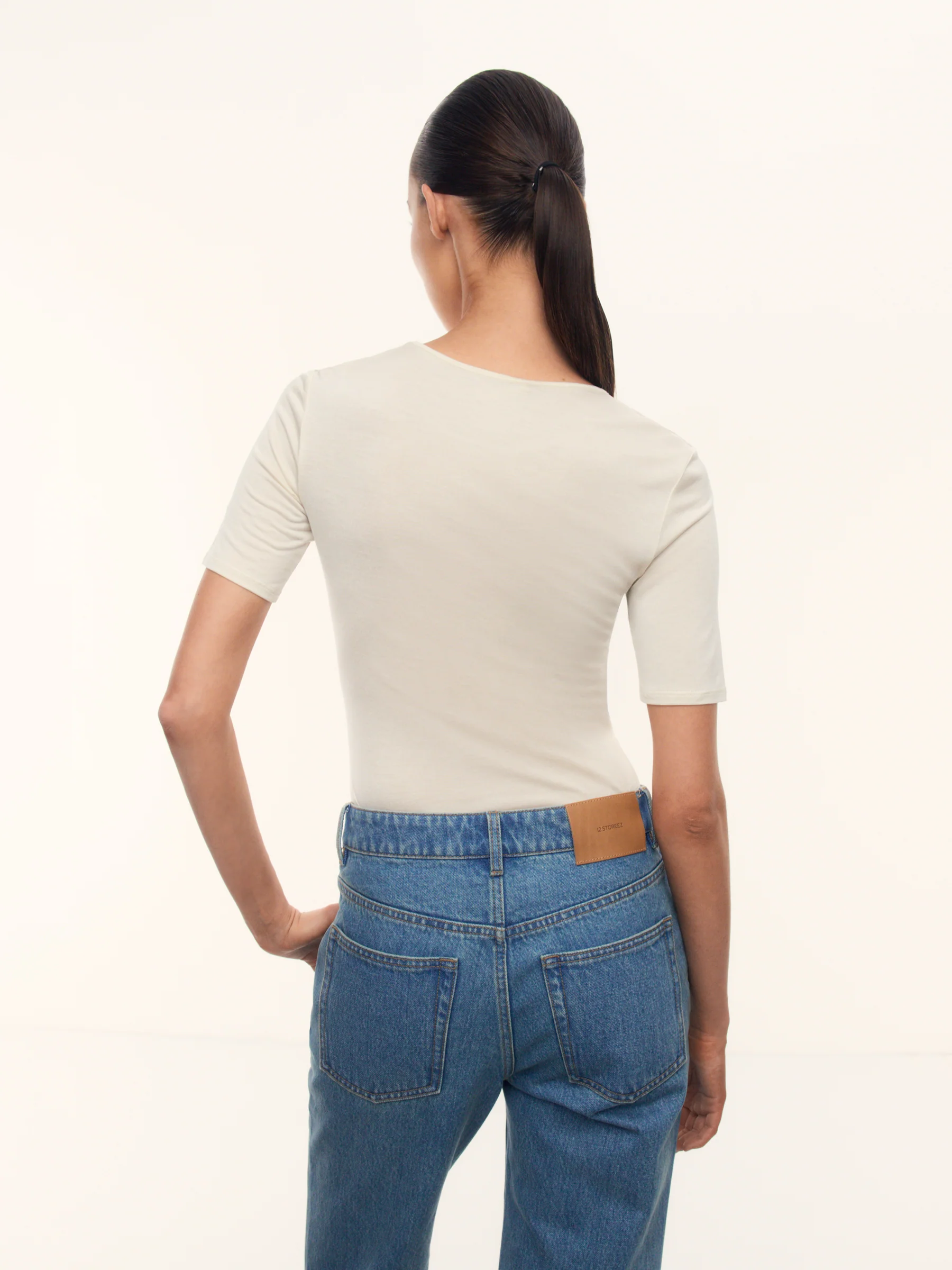 Cassiopeia silk T-shirt - Image 4