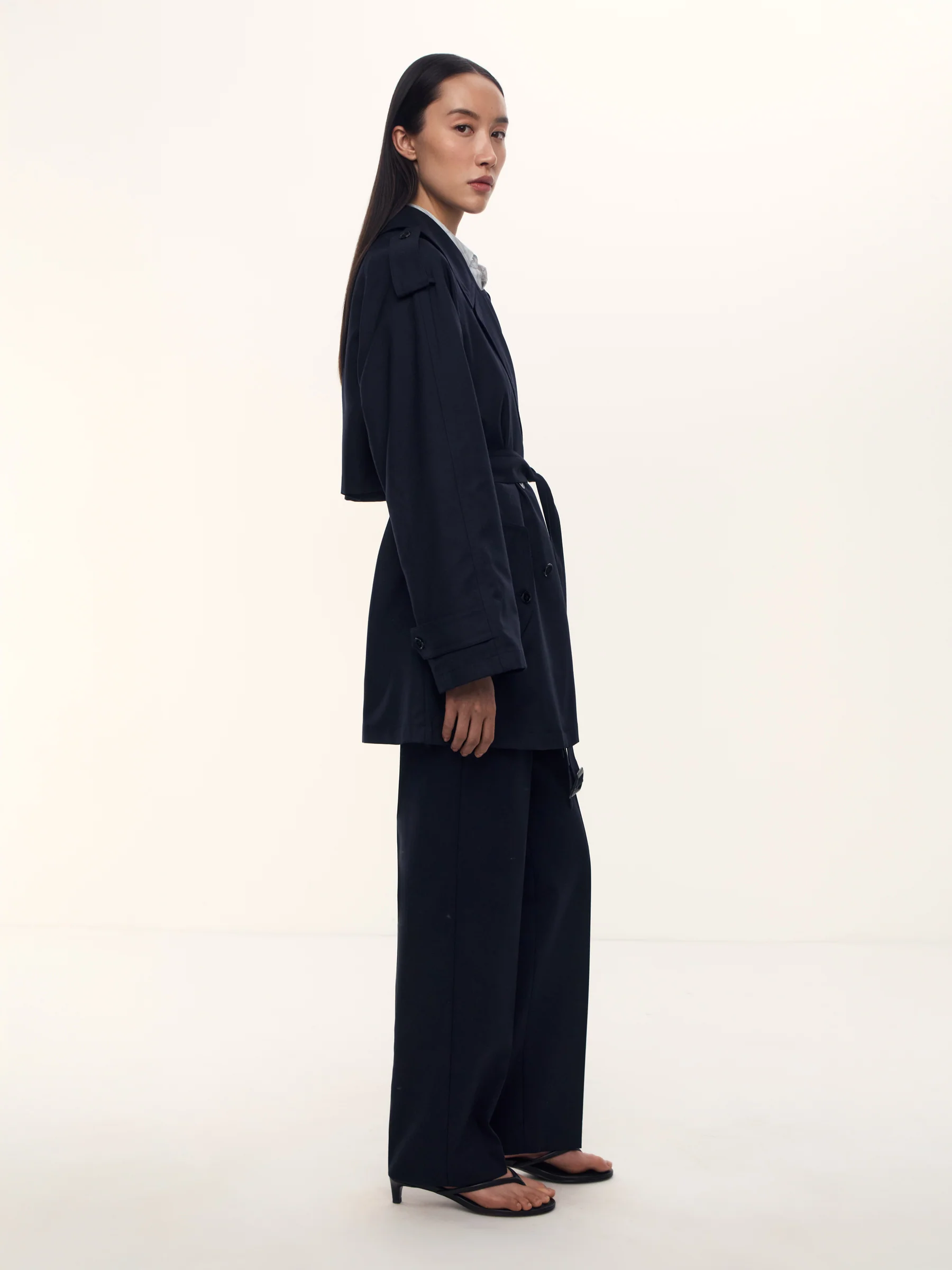 Cherbourg wool trench - Image 2