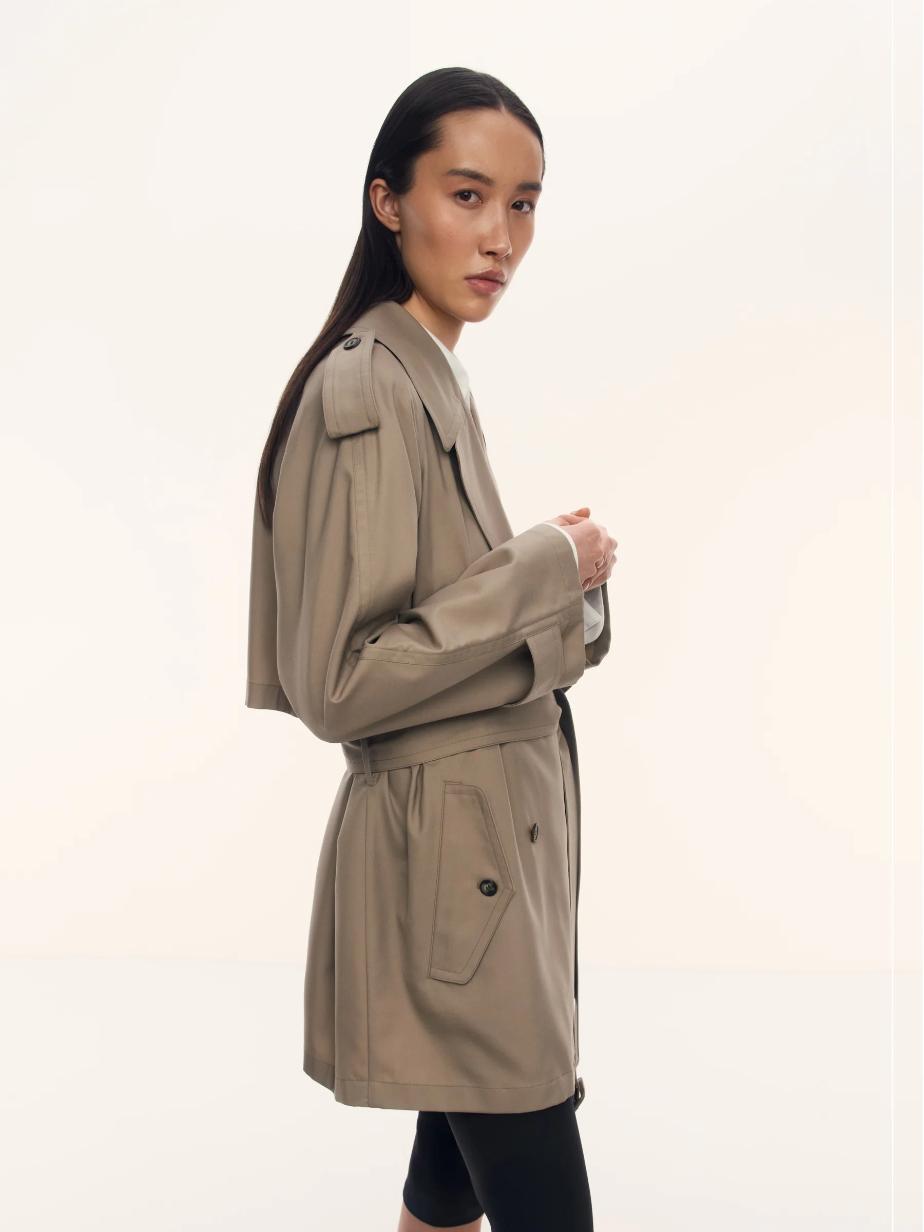 Cherbourg wool trench - Image 3