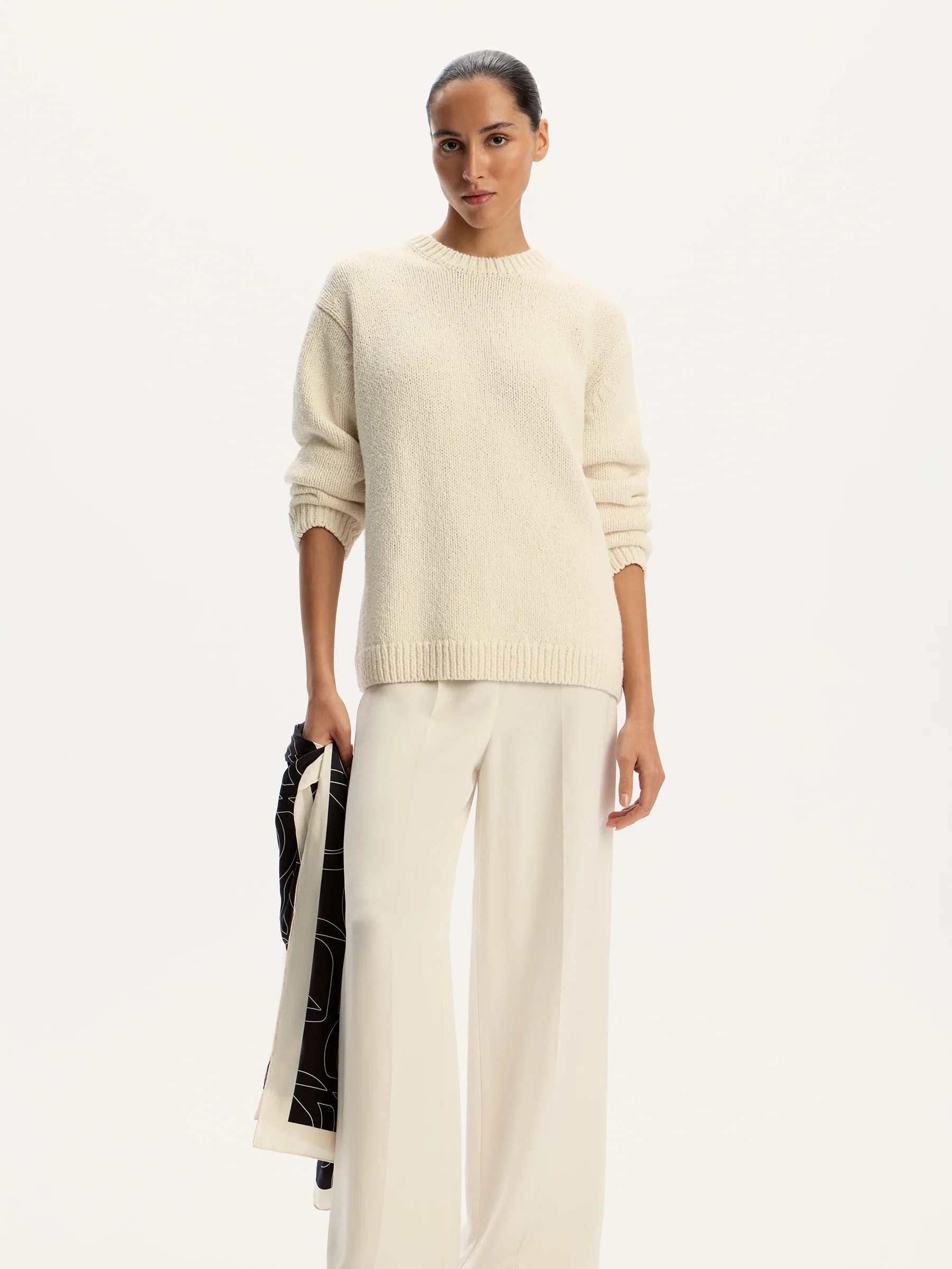 Cotton blend jumper - Image 2
