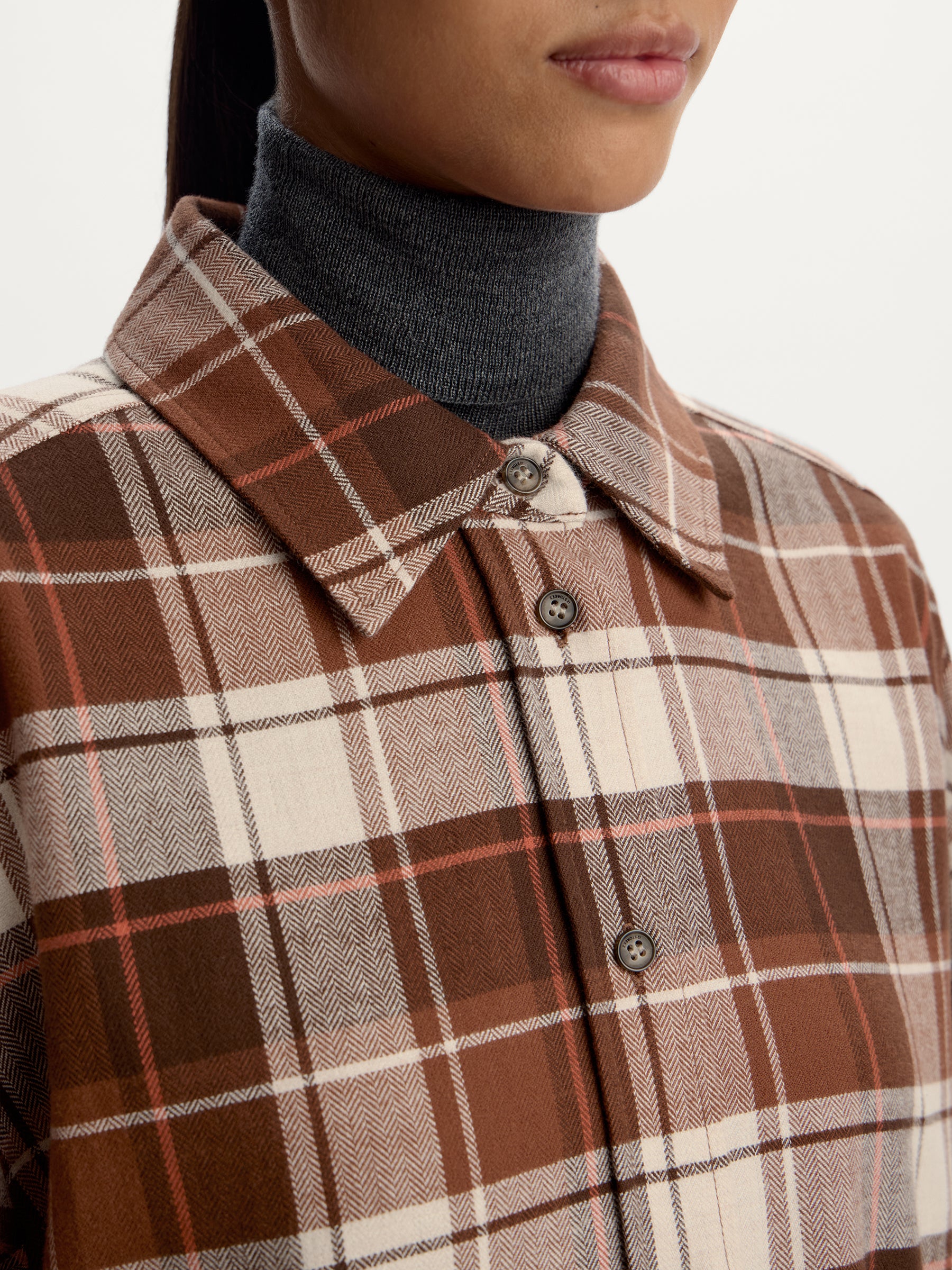 Cotton flannel shirt - Image 3