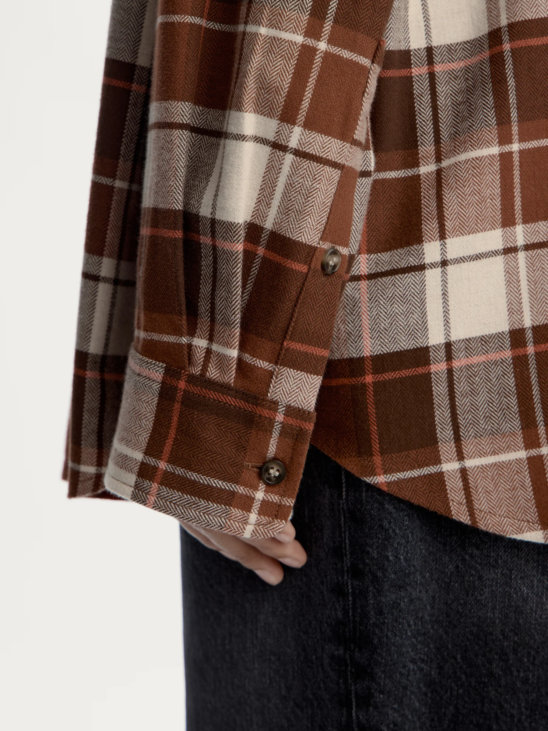 Cotton flannel shirt - Image 4