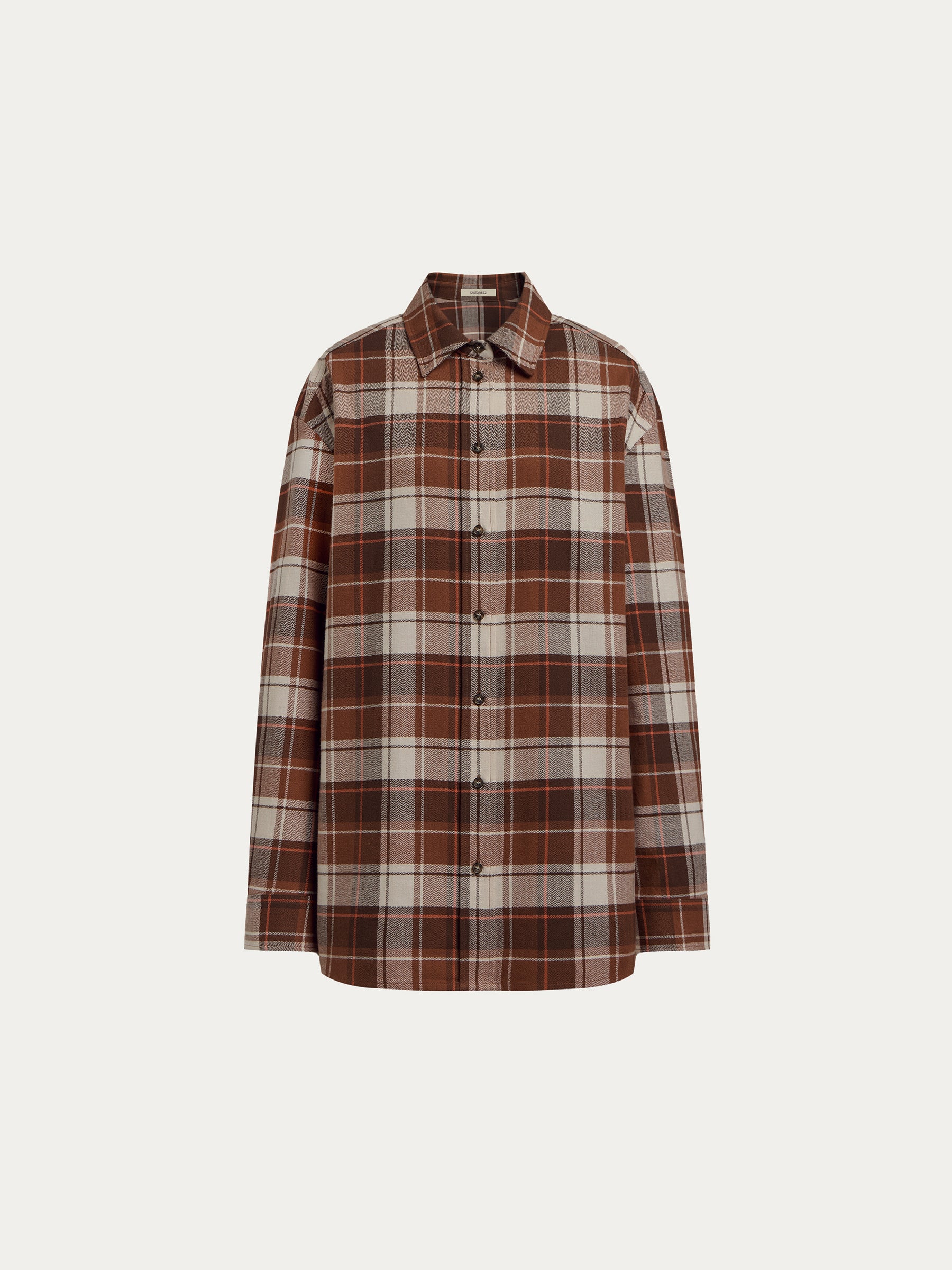 Cotton flannel shirt - Image 6