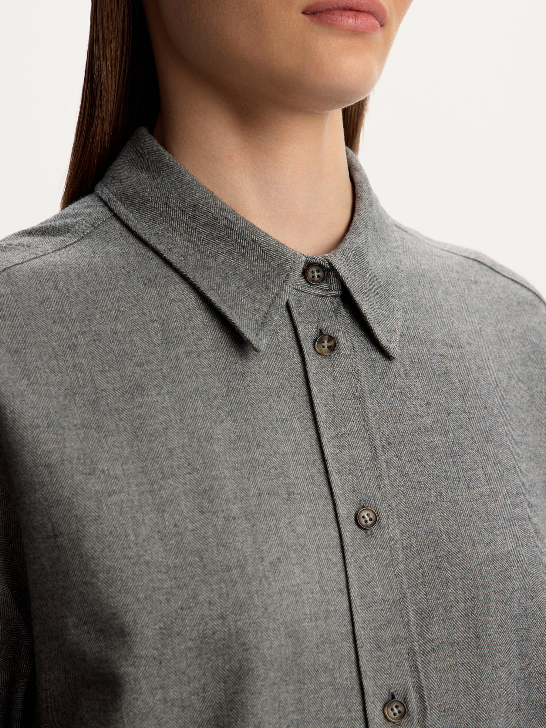 Cotton flannel shirt - Image 3