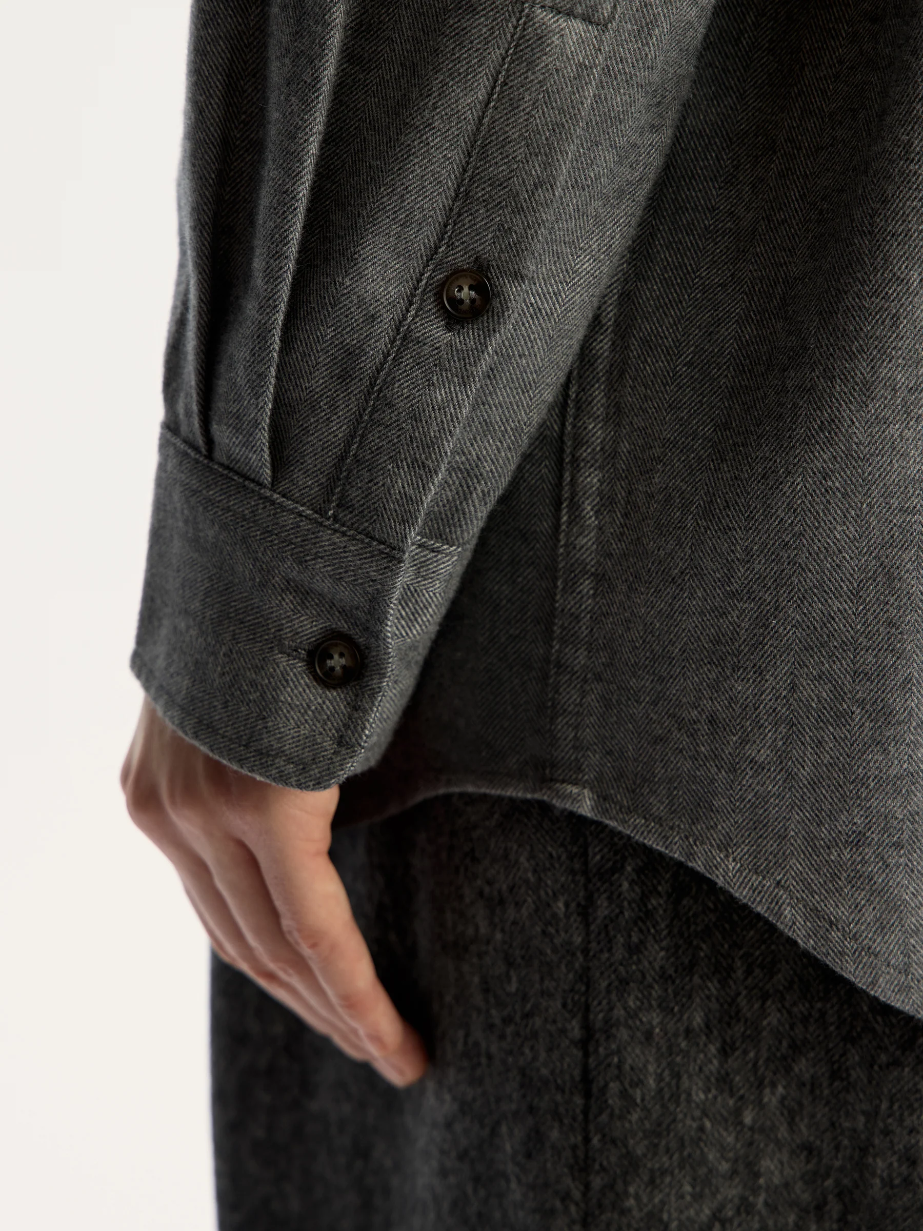 Cotton flannel shirt - Image 4