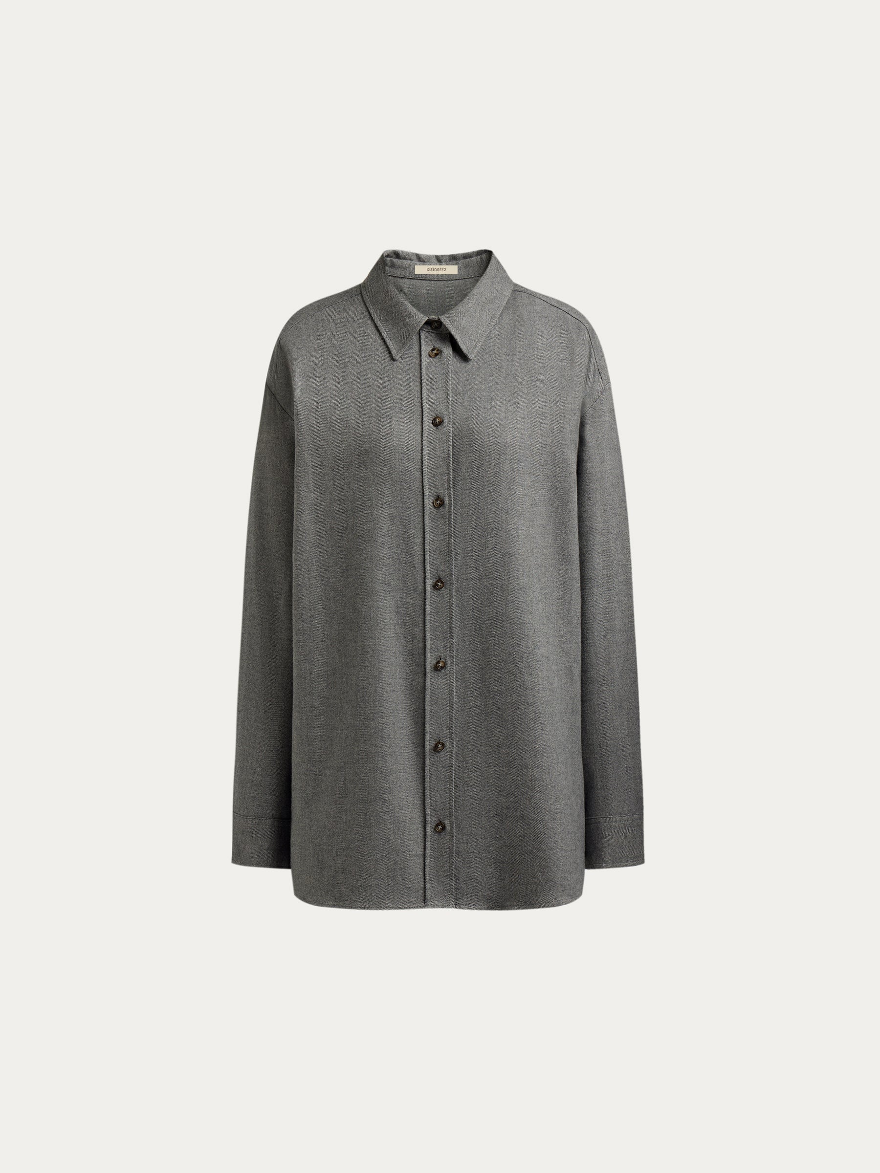 Cotton flannel shirt - Image 6