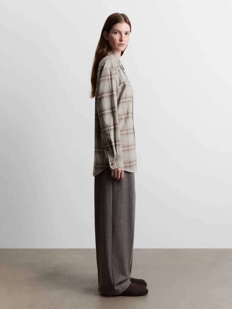 Cotton flannel shirt - Image 3