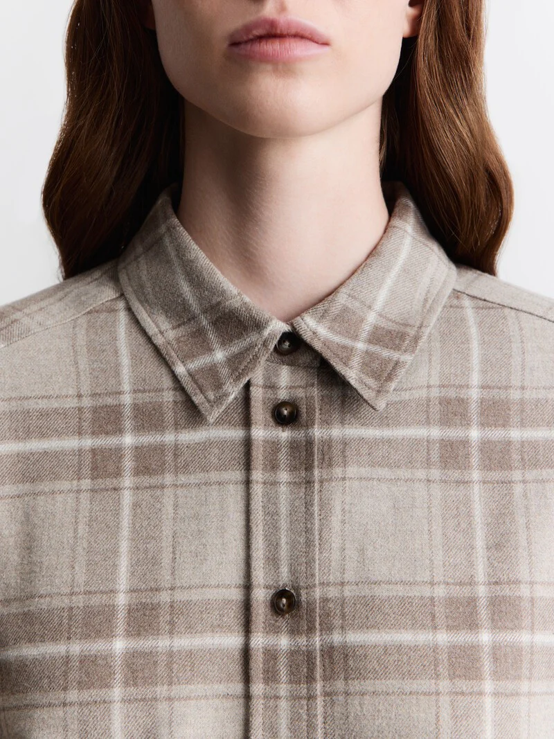 Cotton flannel shirt - Image 4
