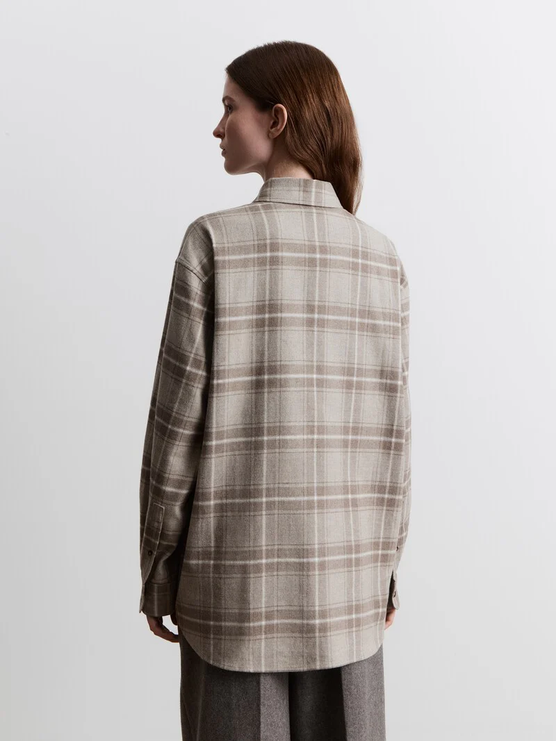 Cotton flannel shirt - Image 5