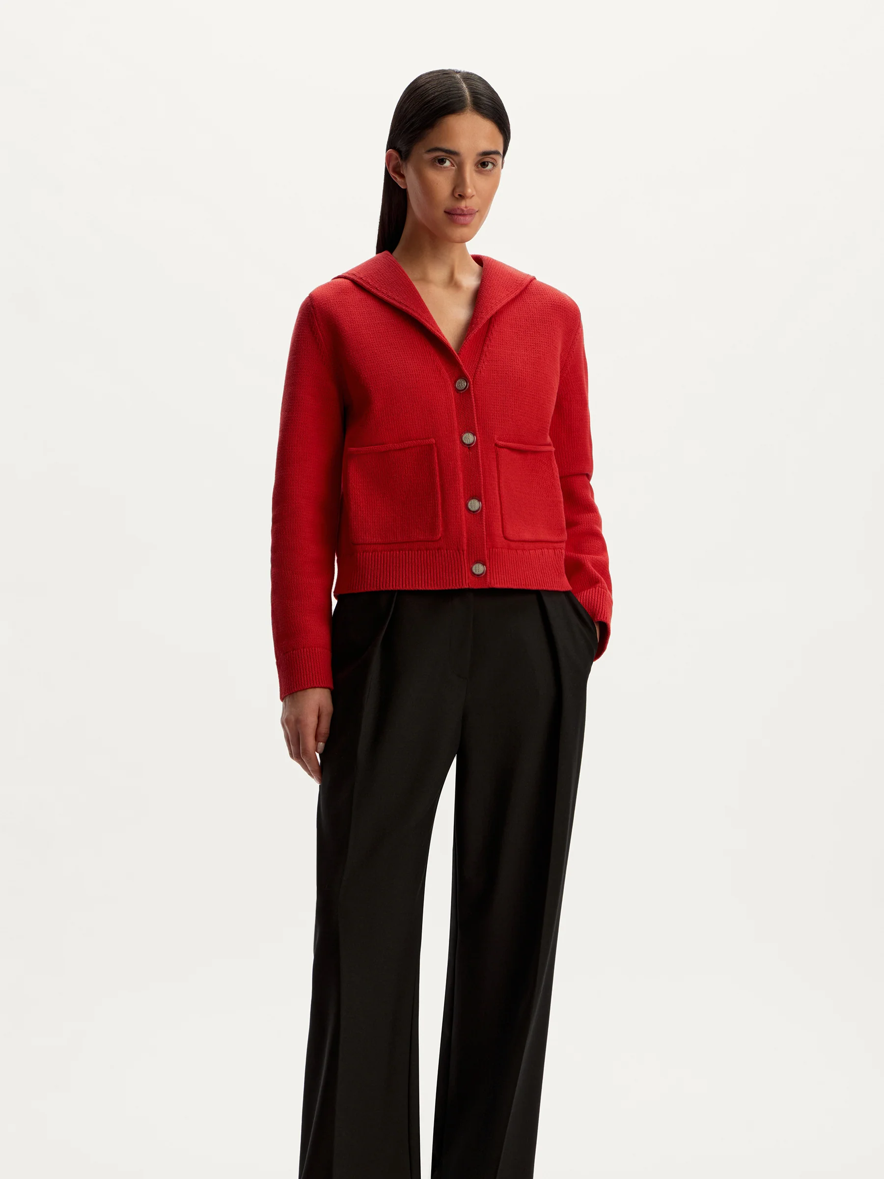 Cotton knit cardigan - Image 3