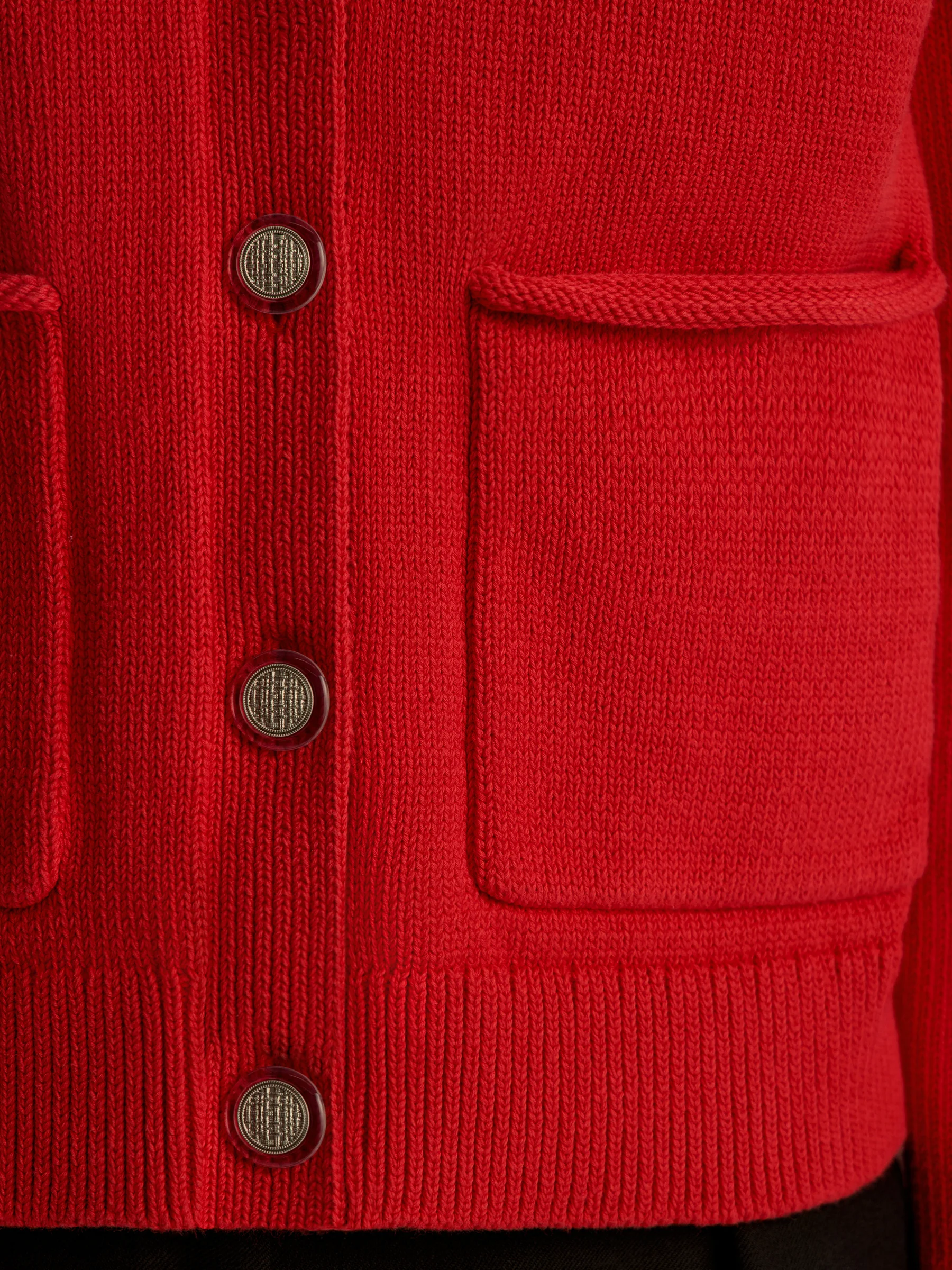 Cotton knit cardigan - Image 5