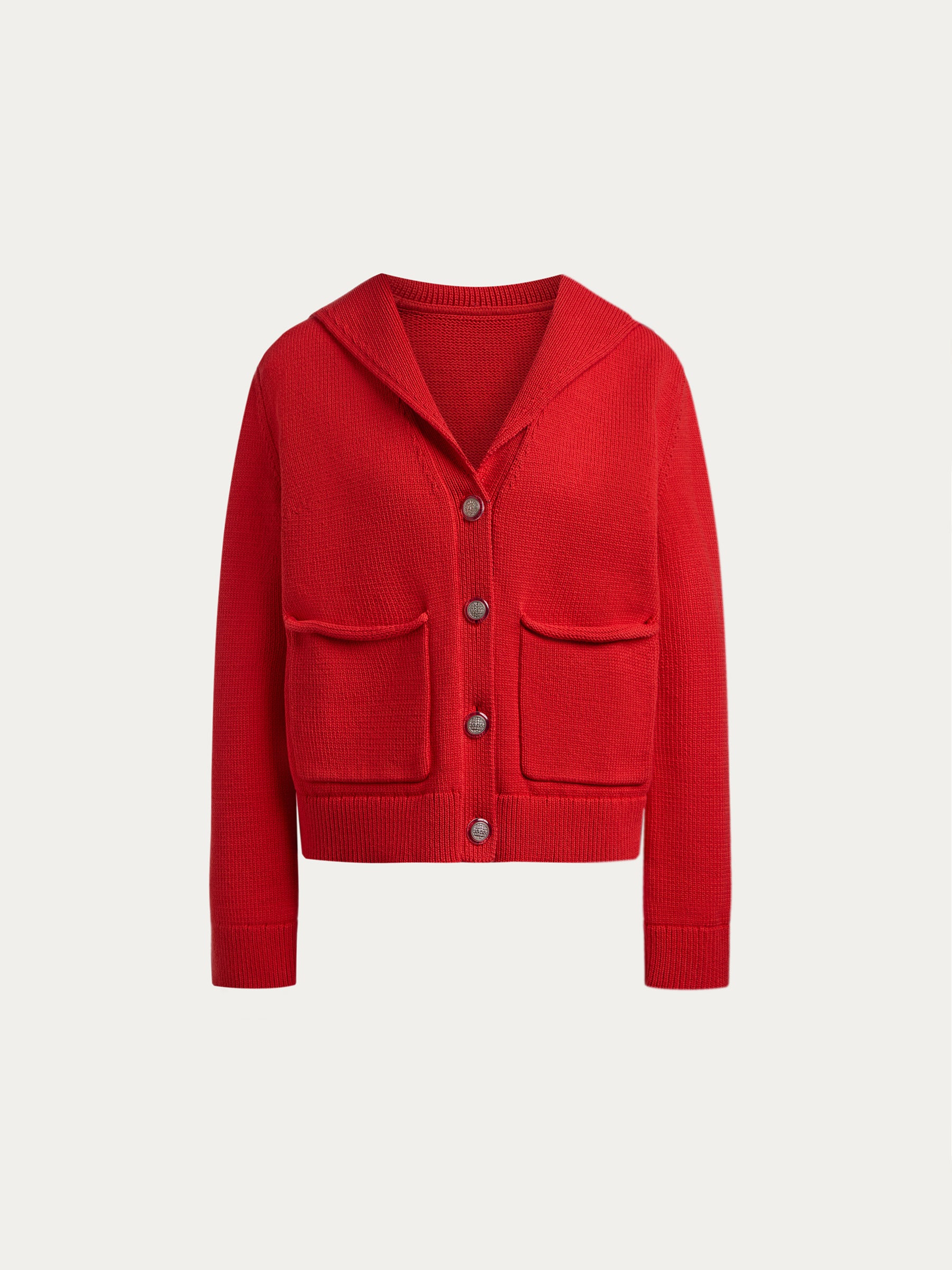 Cotton knit cardigan - Image 7