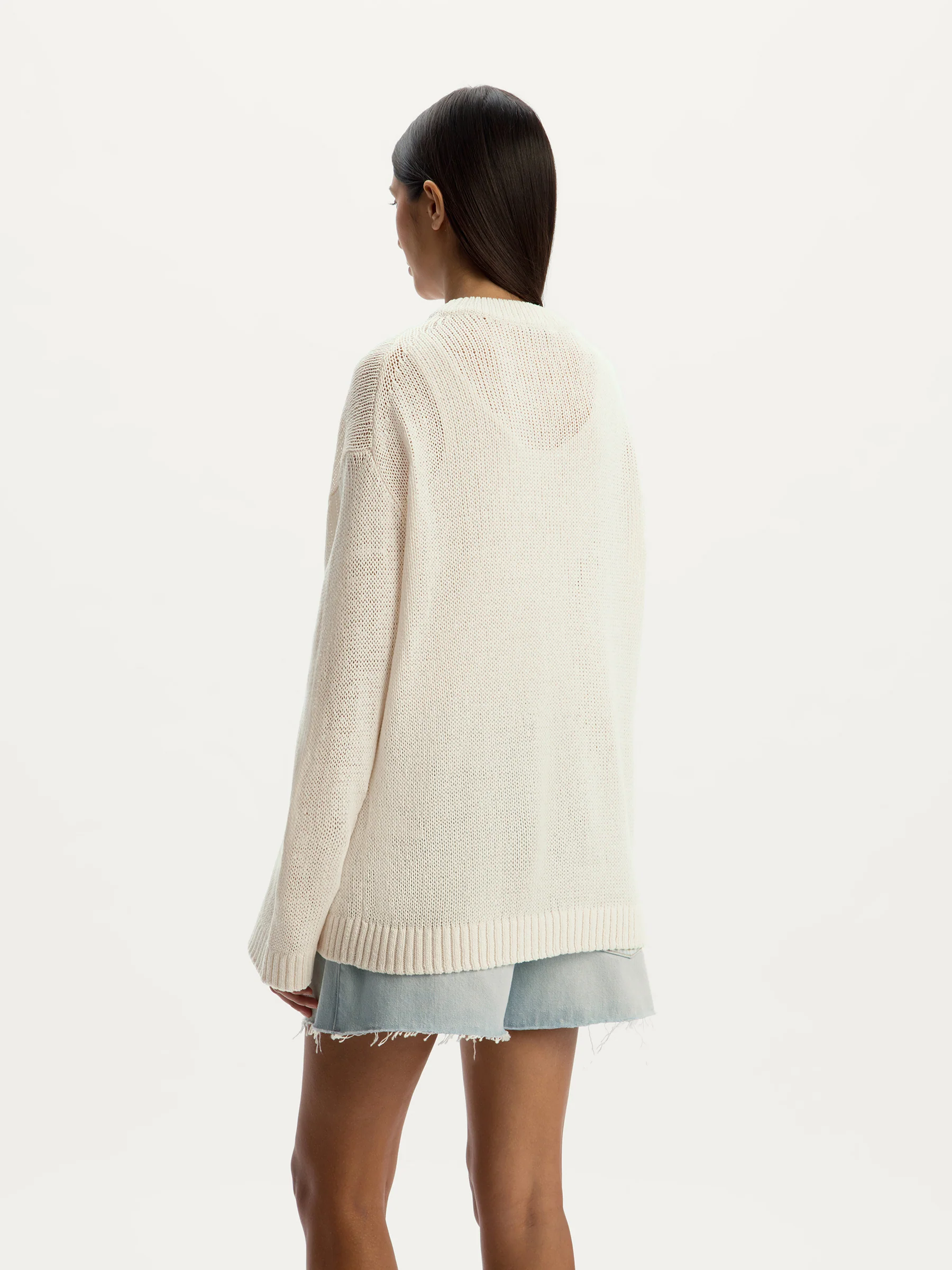Cotton knit jumper - Image 5