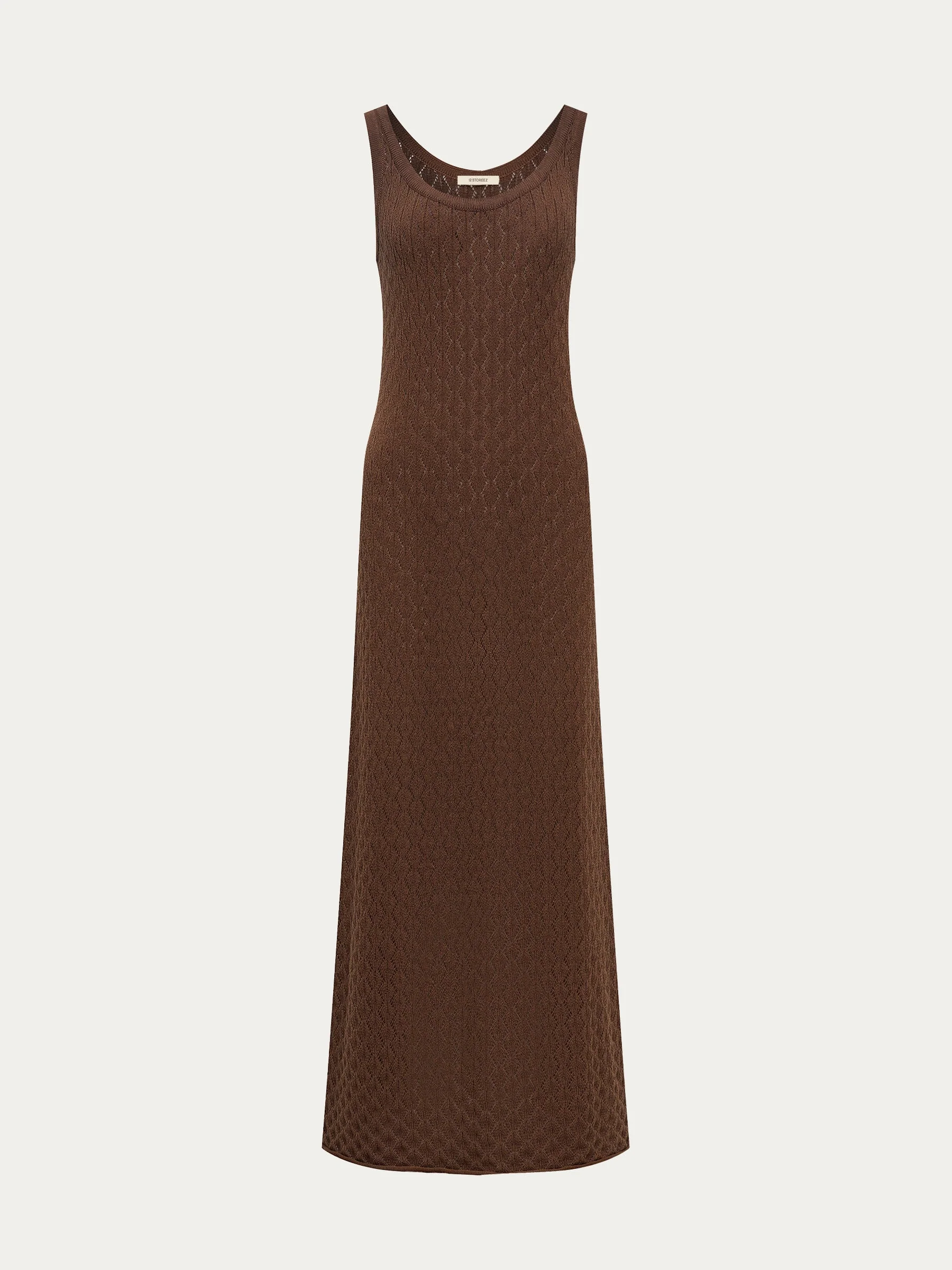 Cotton knit maxi dress - Image 7