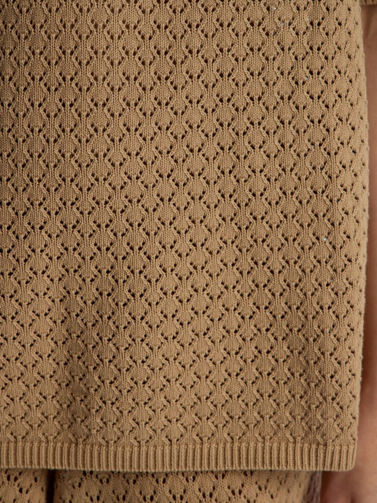 Cotton knit polo jumper - Image 4