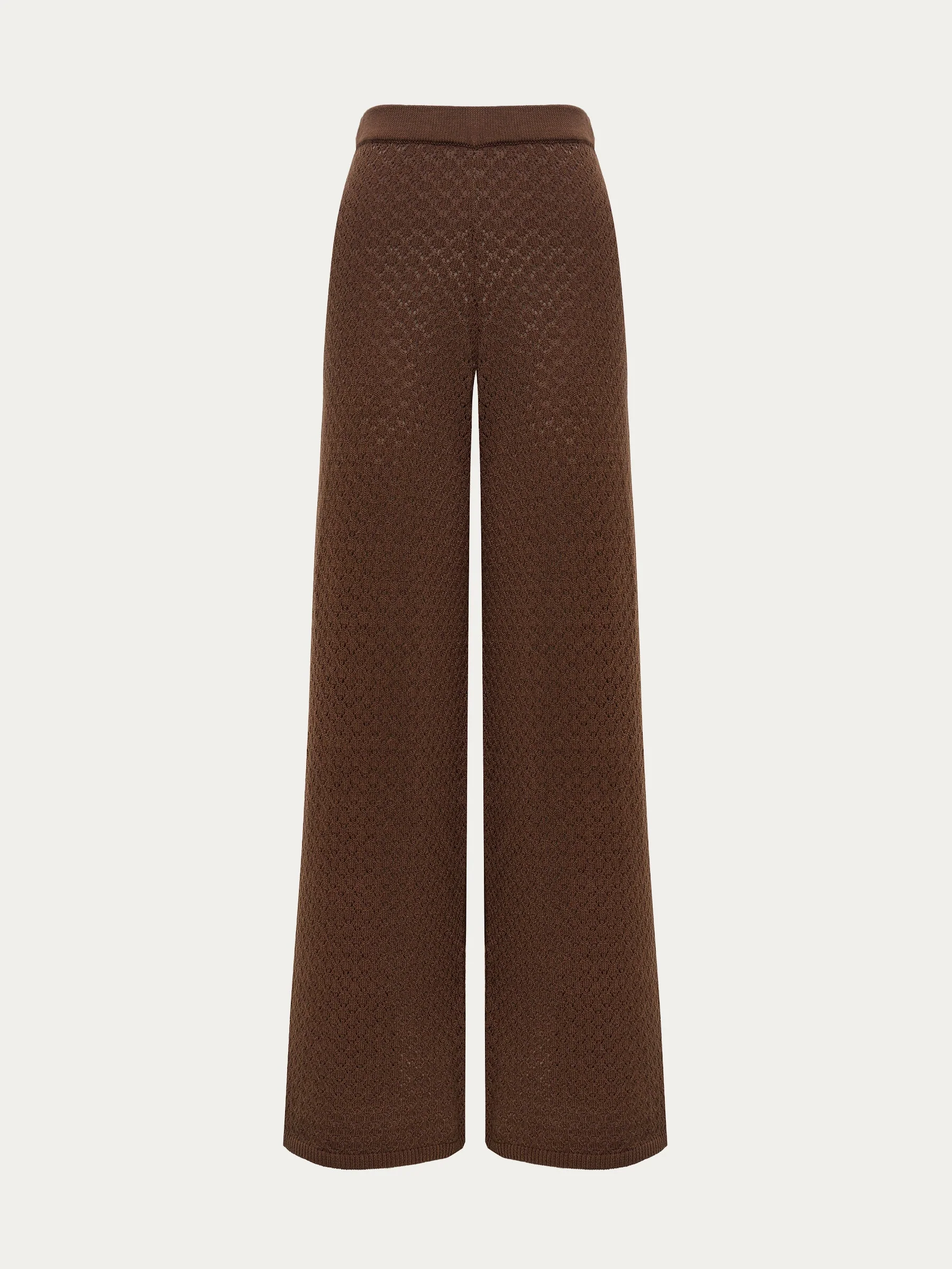 Cotton knit trousers - Image 6