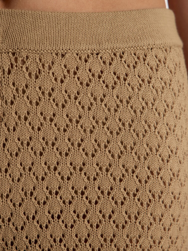 Cotton knit trousers - Image 5