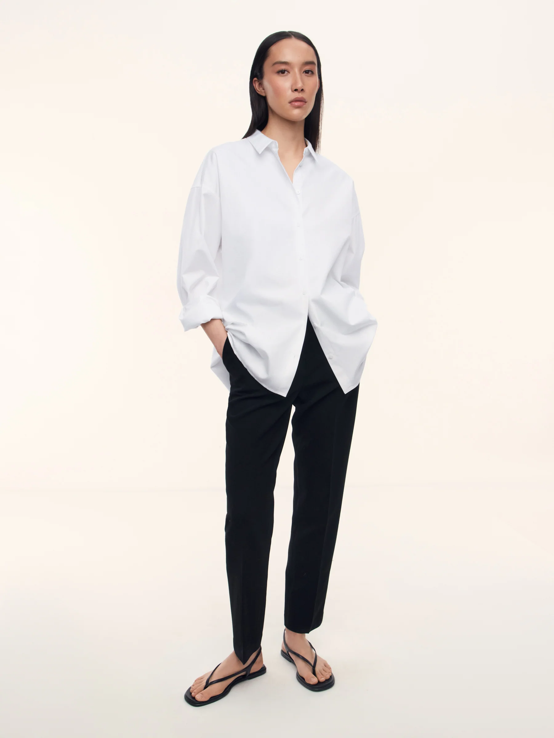 Cotton-lyocell shirt - Image 2